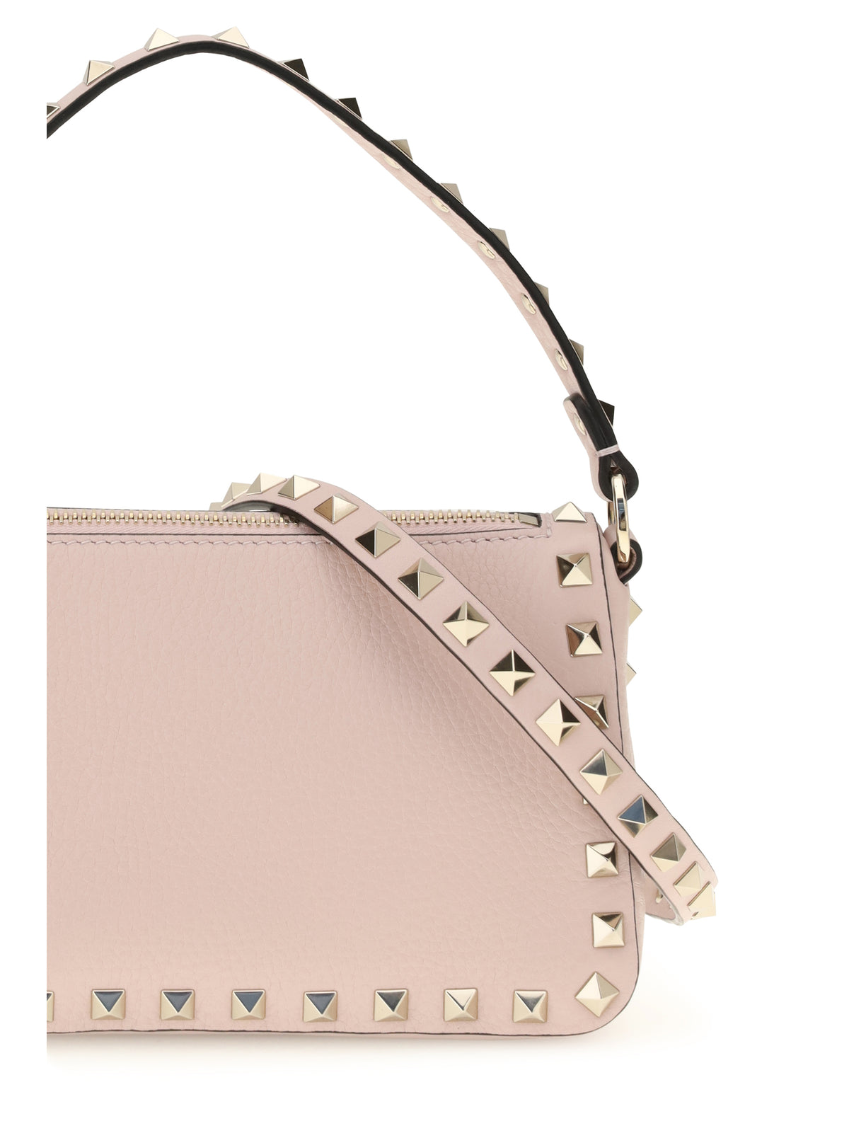 Valentino Garavani Women Rockstud Leather Shoulder Bag VALENTINO GARAVANI