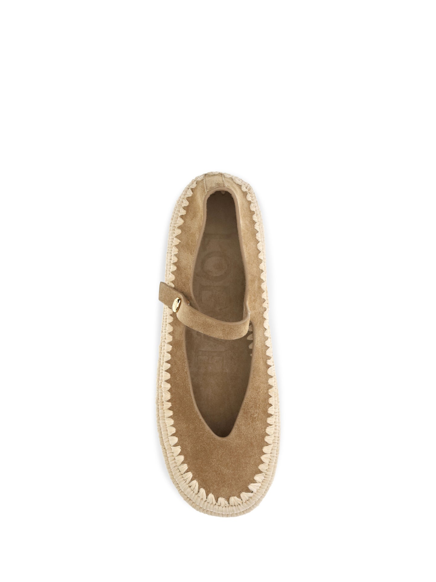 Loewe Women Rio Suede And Raffia Mary Jane Espadrillas LOEWE