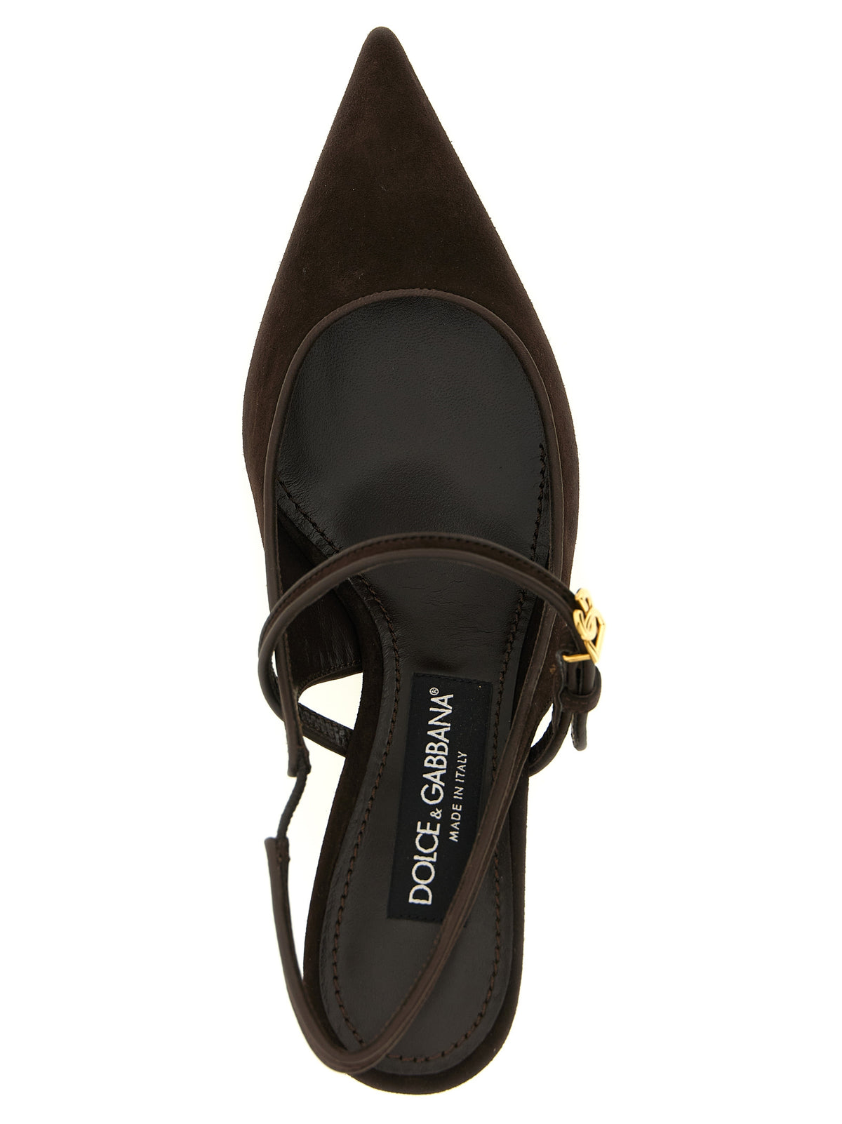 Dolce & Gabbana Women Suede Slingbacks DOLCE & GABBANA