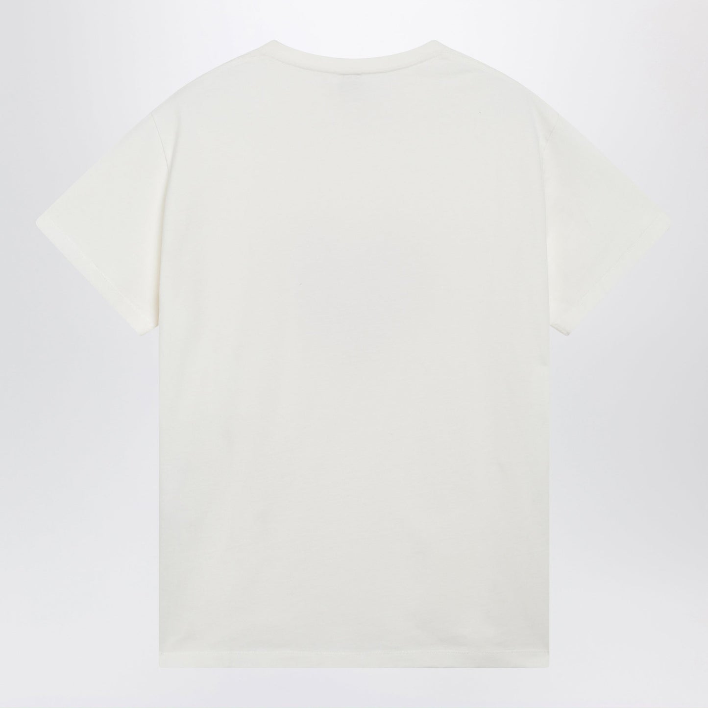 Chloe White T-Shirt With Cherry Logo Print Women CHLOE