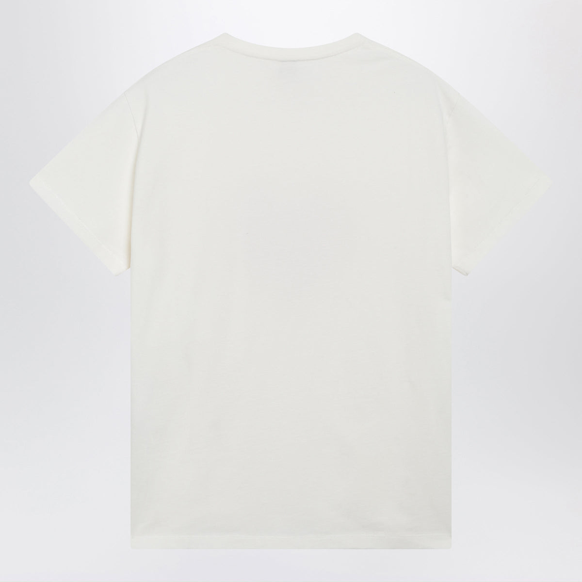 Chloe White T-Shirt With Cherry Logo Print Women CHLOE