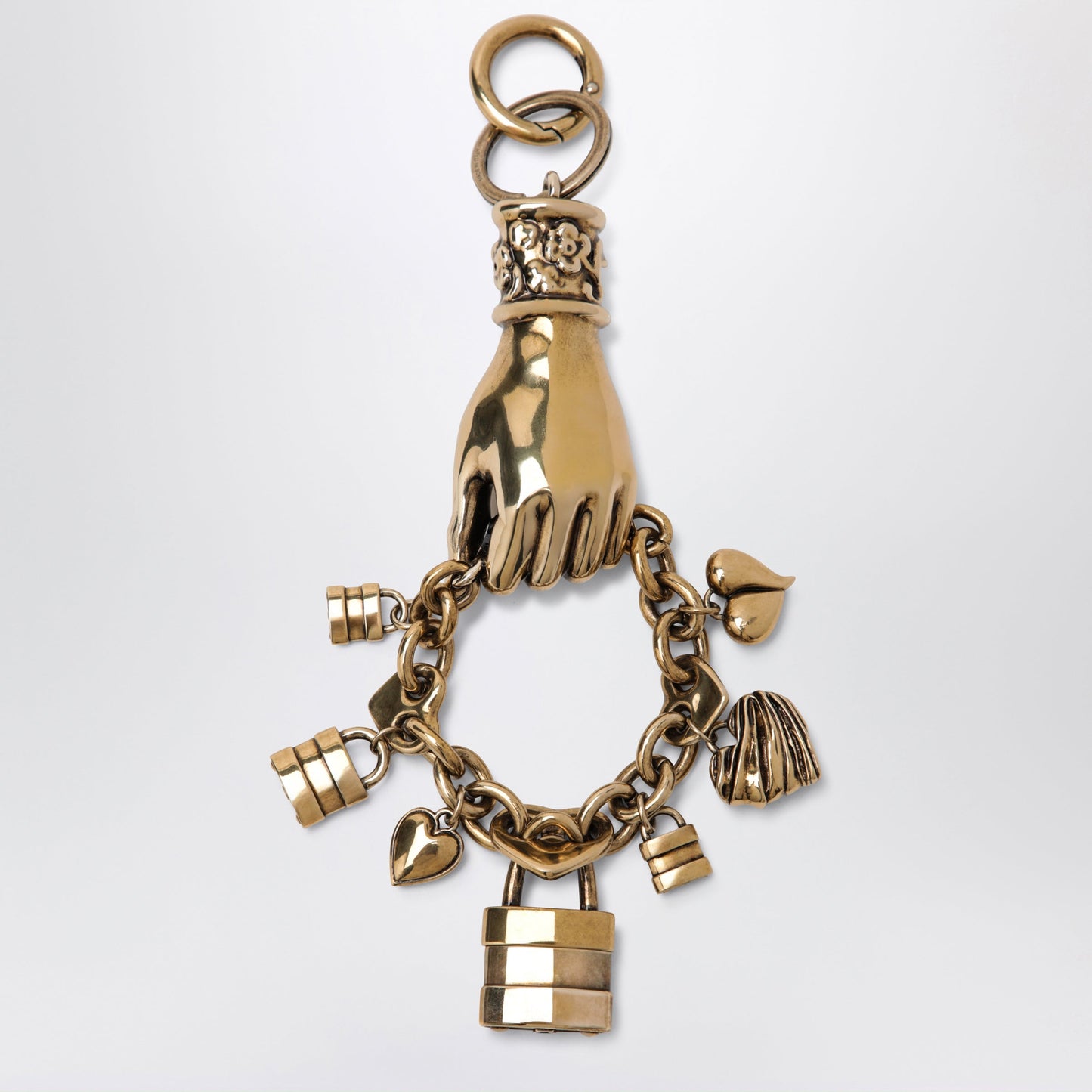 Chloe Chloe Symbols Hand & Heart Bag Charm Women CHLOE