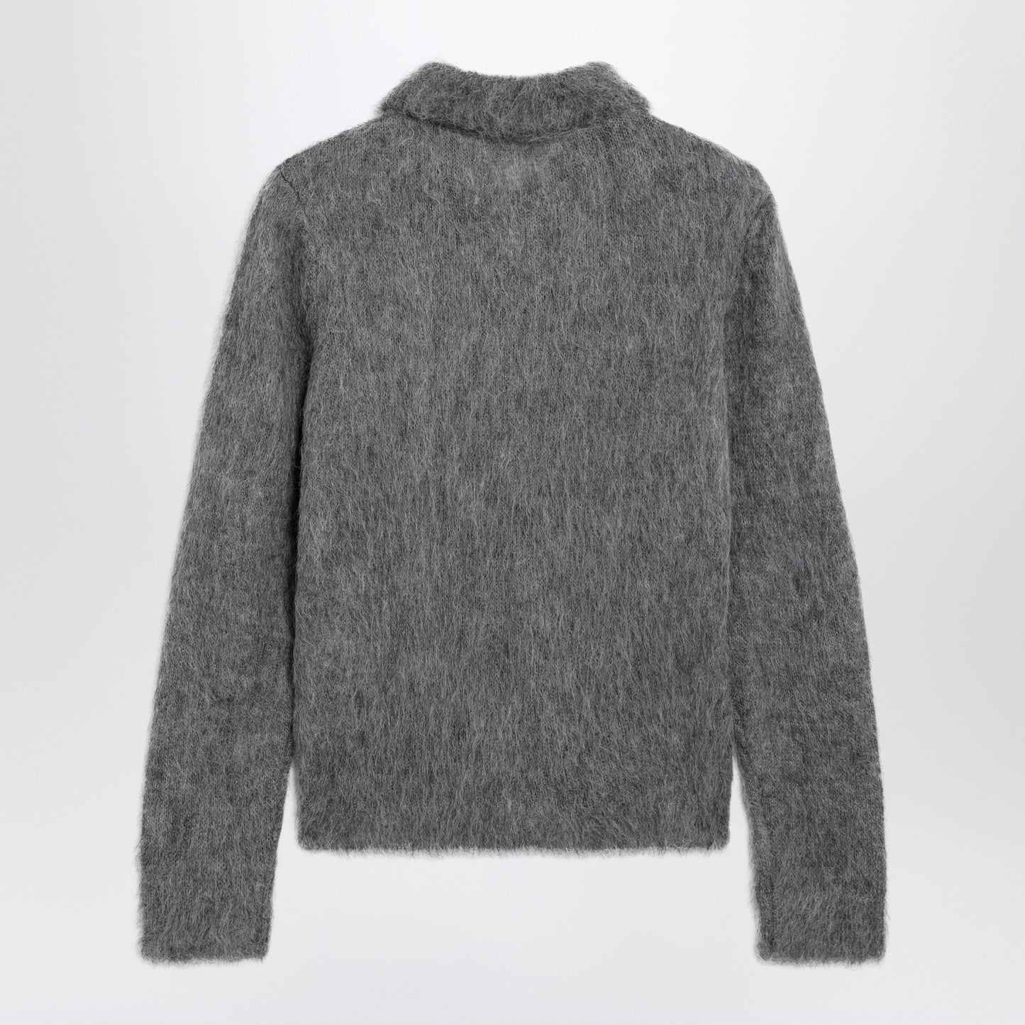 Chloe Smoke Grey Alpaca-Blend Cardigan Women CHLOE
