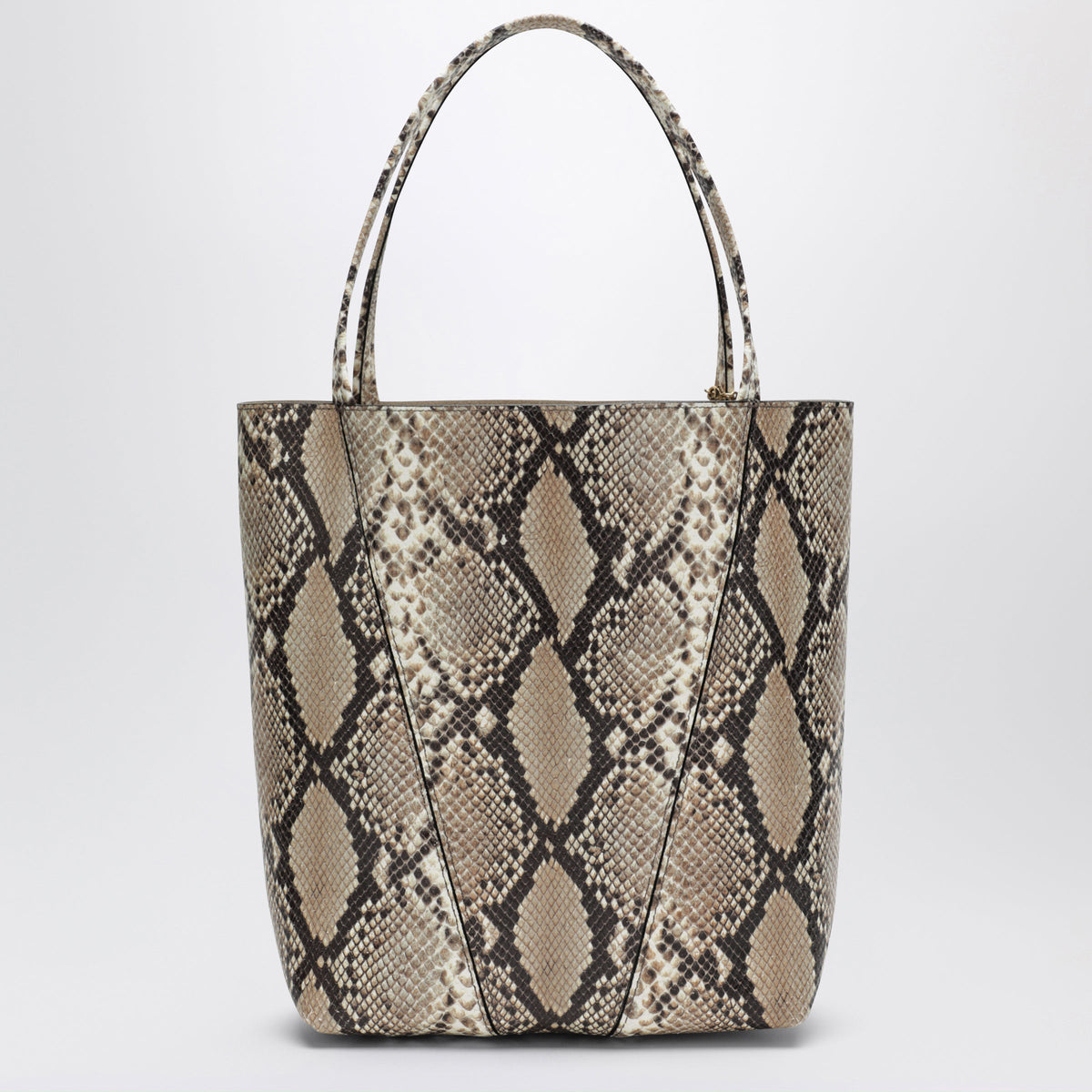 Chloe Large Chloe Spin Tote Bag In Python-Effect Leather Women CHLOE
