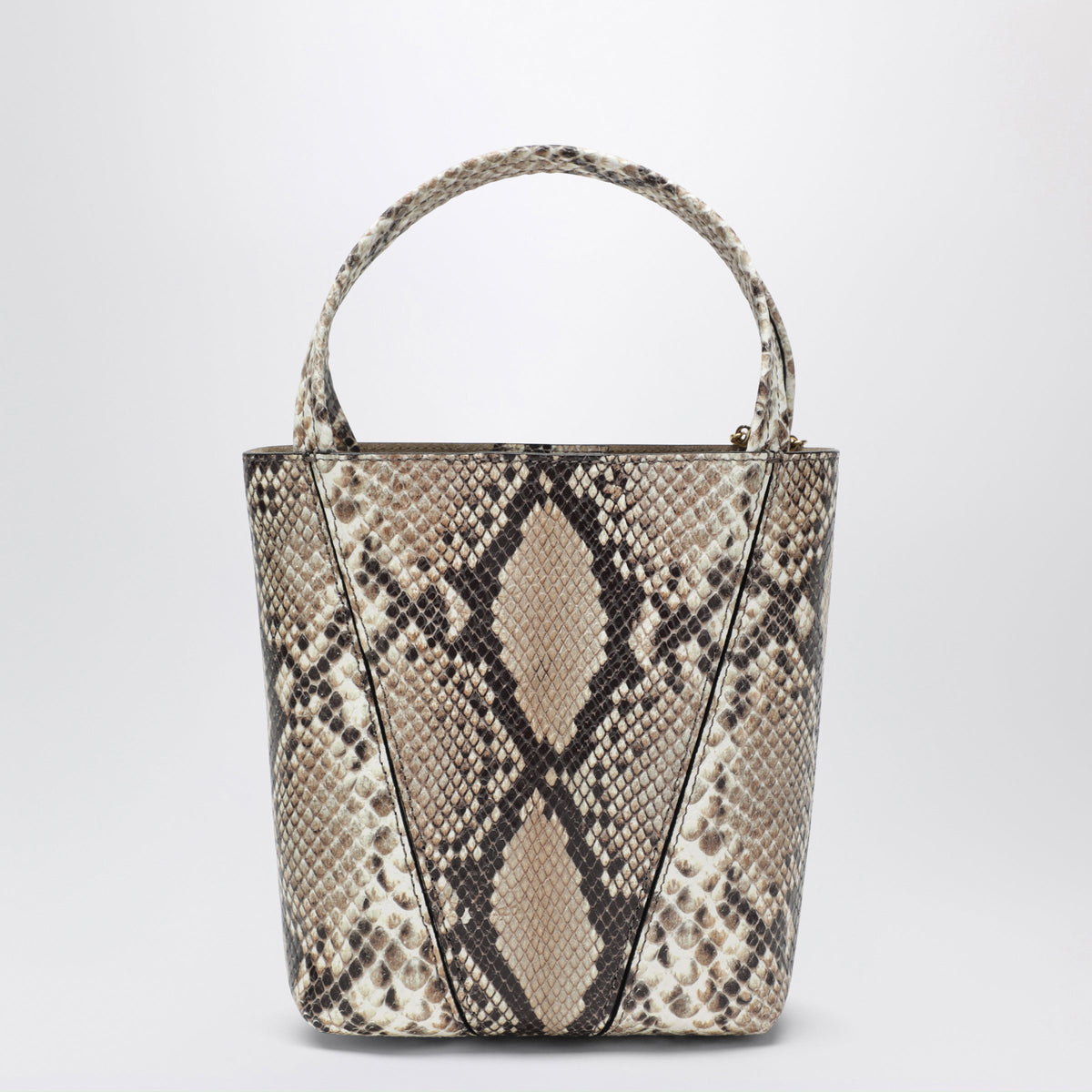 Chloe Small Chloe Spin Tote Bag In Python-Effect Leather Women CHLOE
