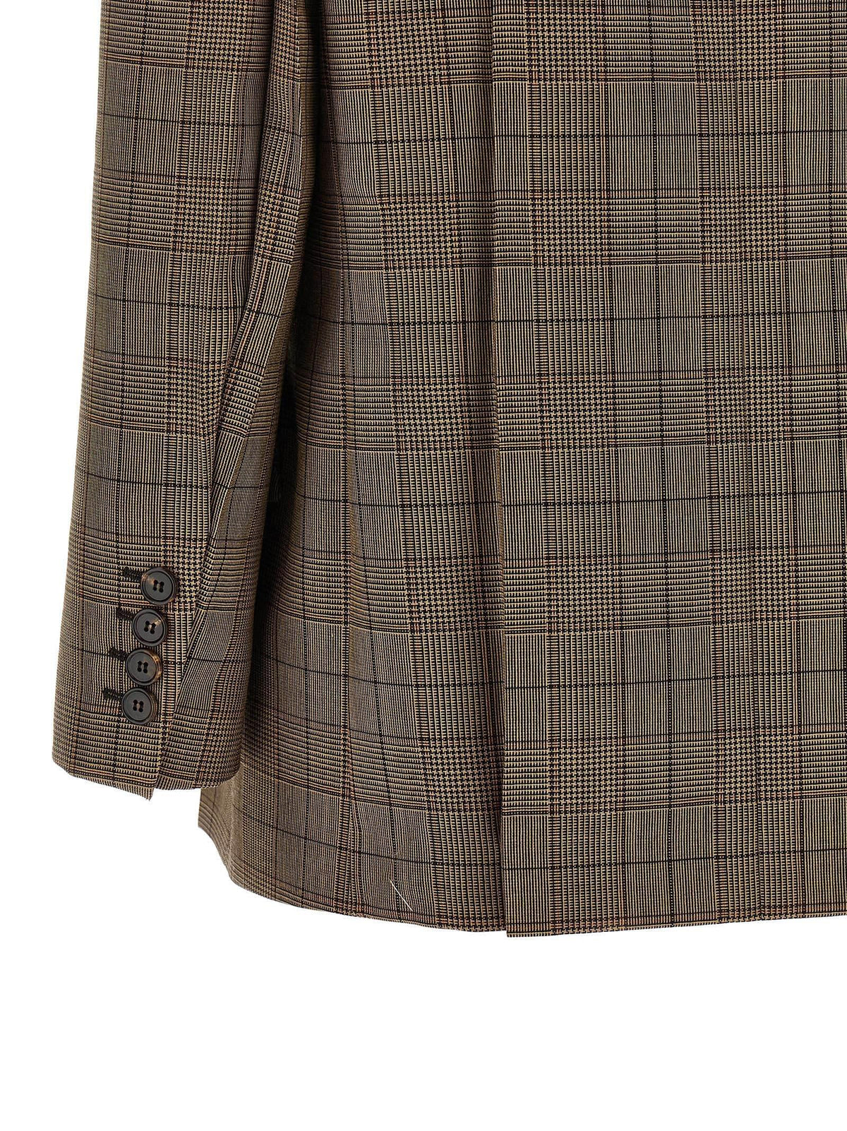 Chloé Women Check Double-Breasted Blazer CHLOE