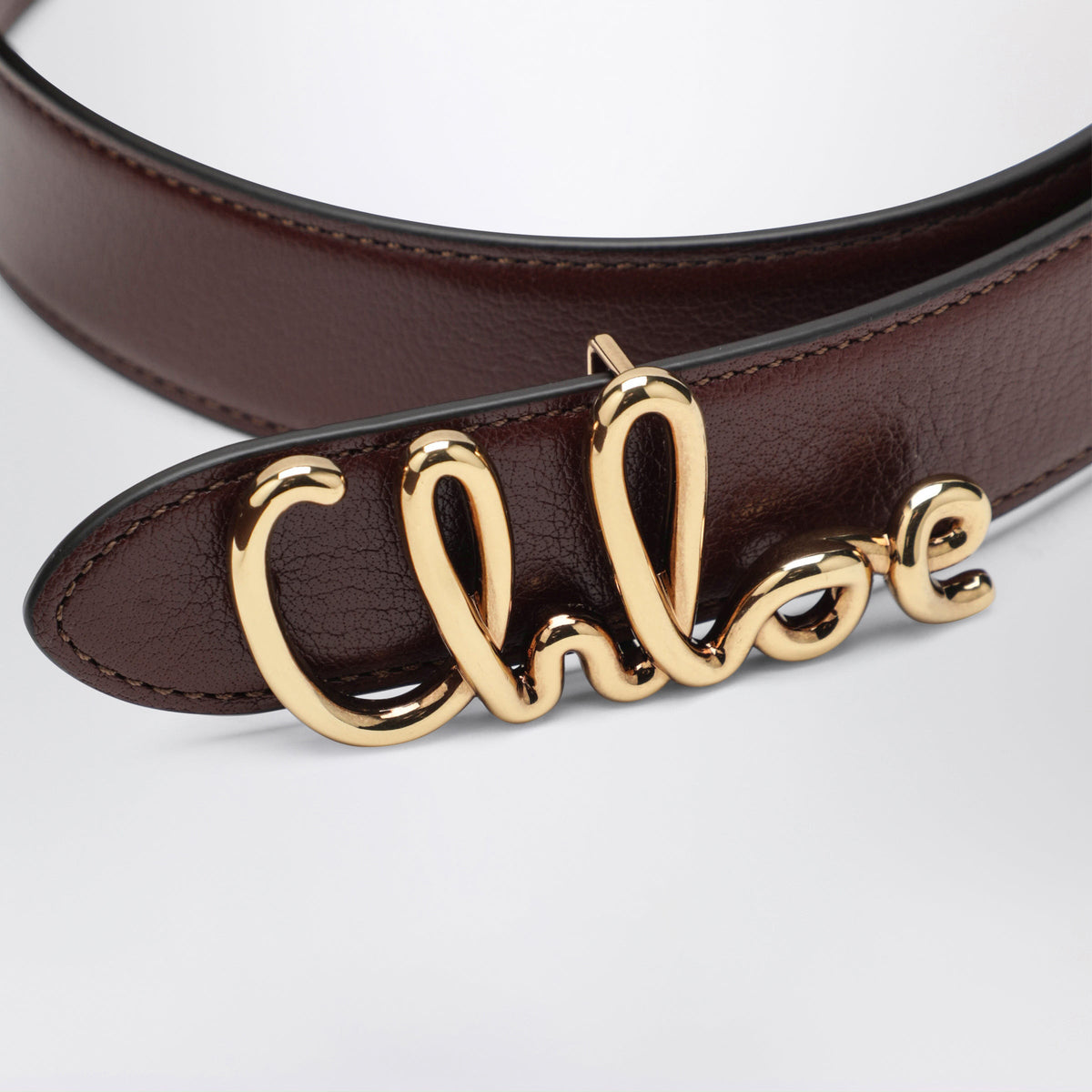 Chloe Brown The Chloe Iconic Belt Women CHLOE