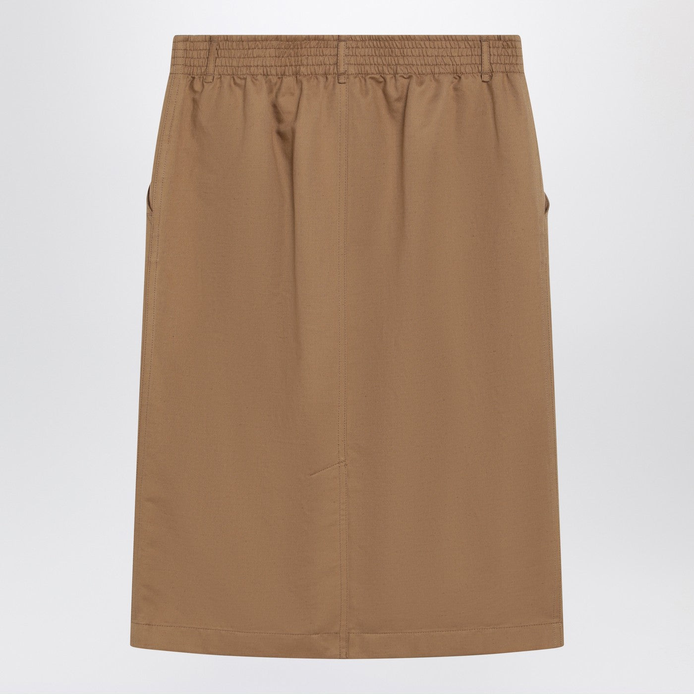 Chloe Beige Midi Pencil Skirt Women CHLOE