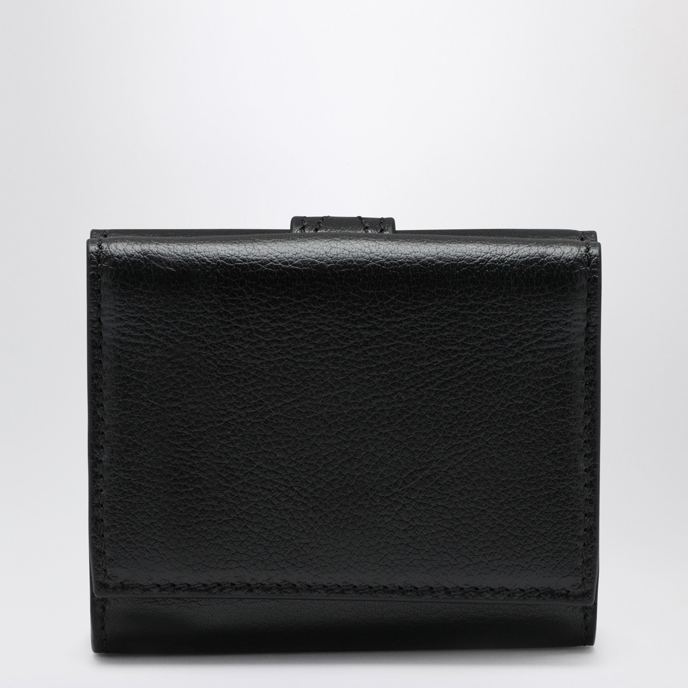 Chloe Mini Black Paddington Trifold Leather Wallet Women CHLOE