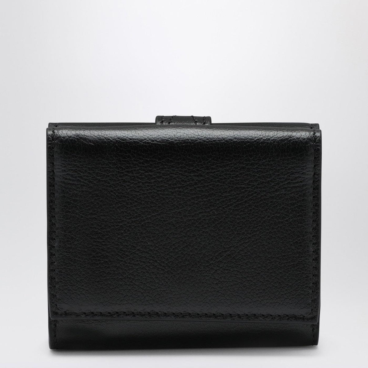 Chloe Mini Black Paddington Trifold Leather Wallet Women CHLOE