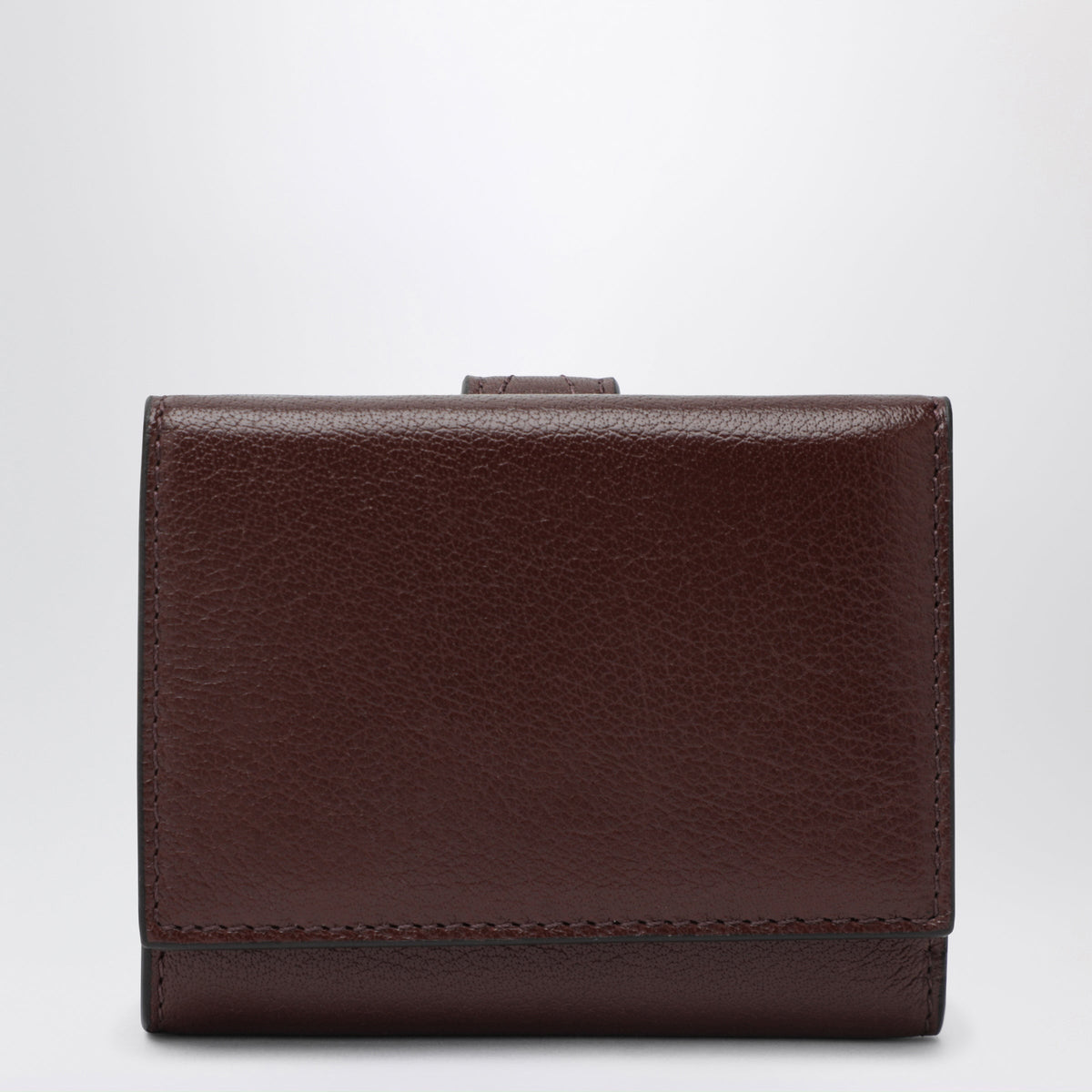 Chloe Paddington Mini Trifold Wallet In Brown Leather Women CHLOE
