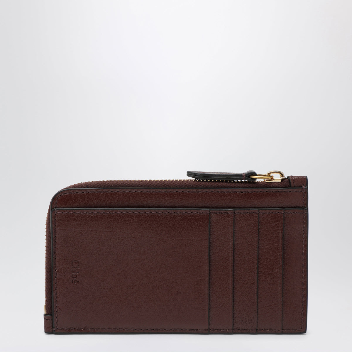 Chloe Paddington Small Coin Purse With Card Slots In Burnt Brown Women CHLOE