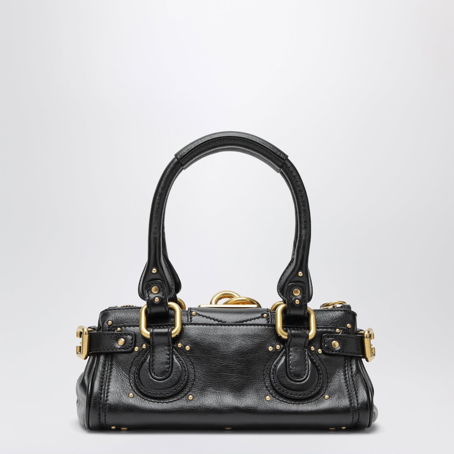 Chloe Small Black Paddington Leather Bag Women CHLOE