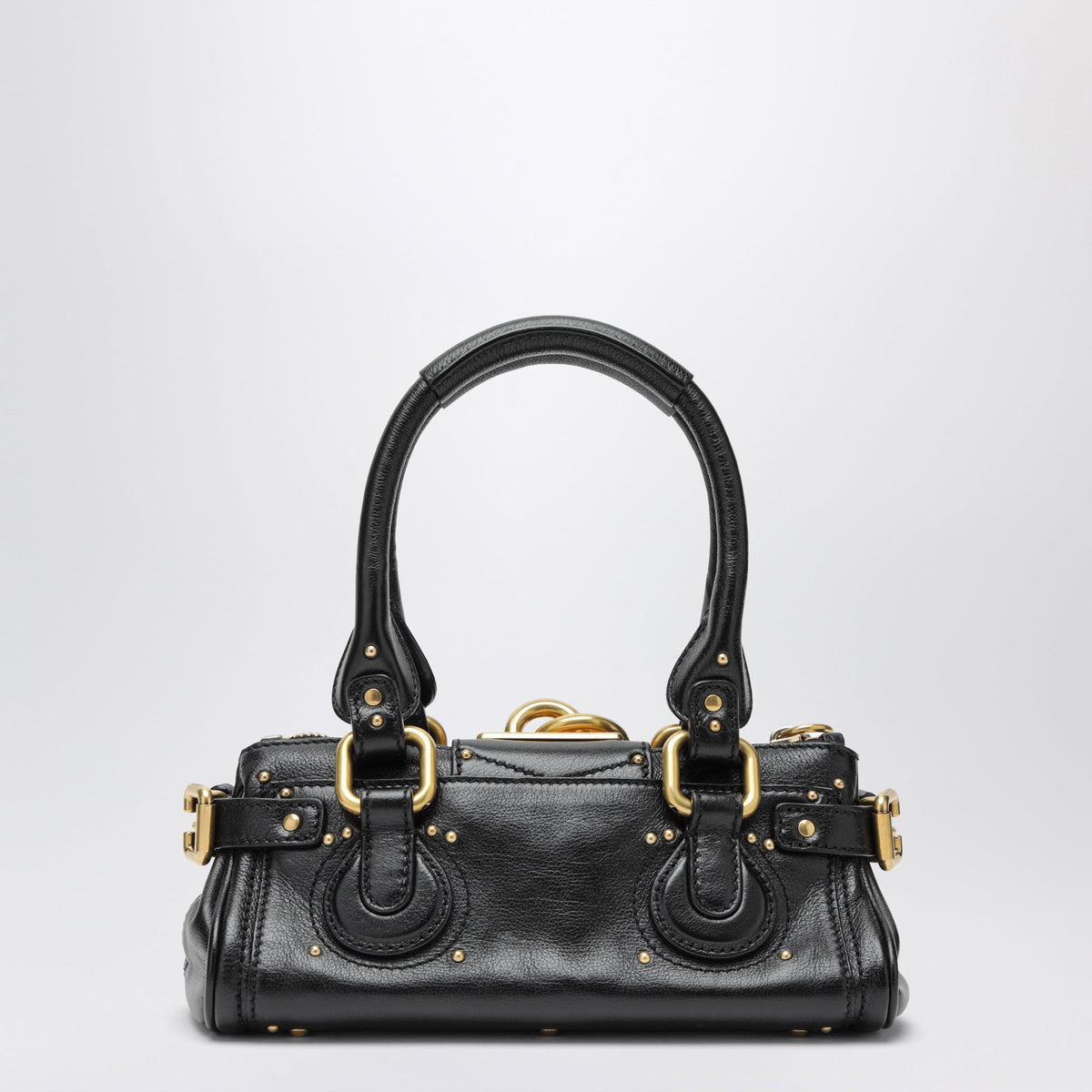 Chloe Small Black Paddington Leather Bag Women CHLOE