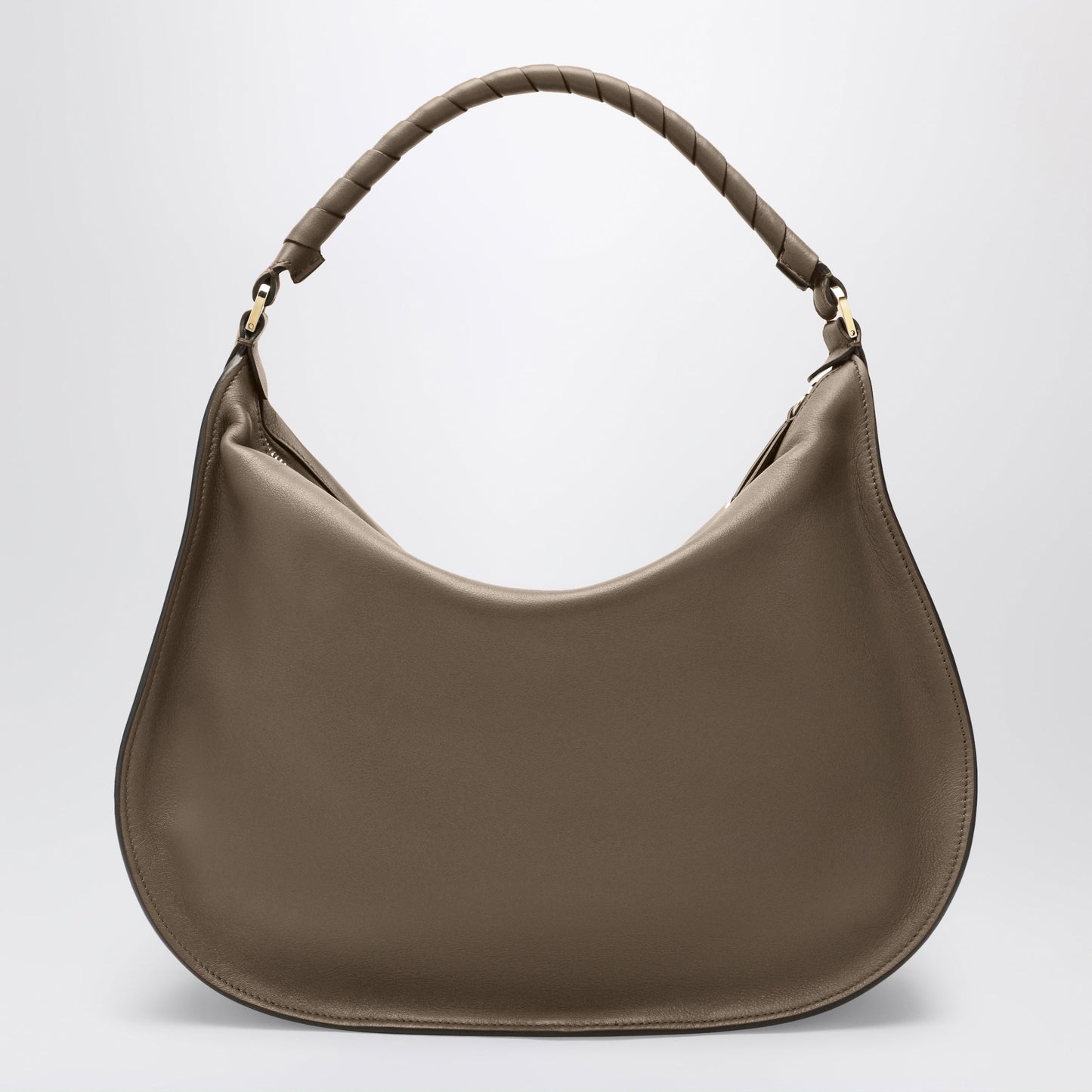 Chloe Taupe Marcie Shoulder Bag In Leather Women CHLOE