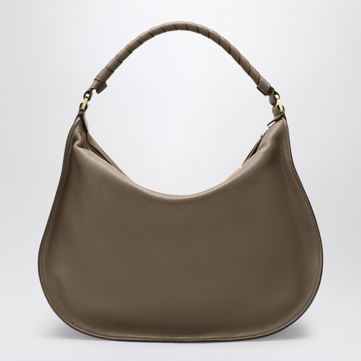 Chloe Taupe Marcie Shoulder Bag In Leather Women CHLOE
