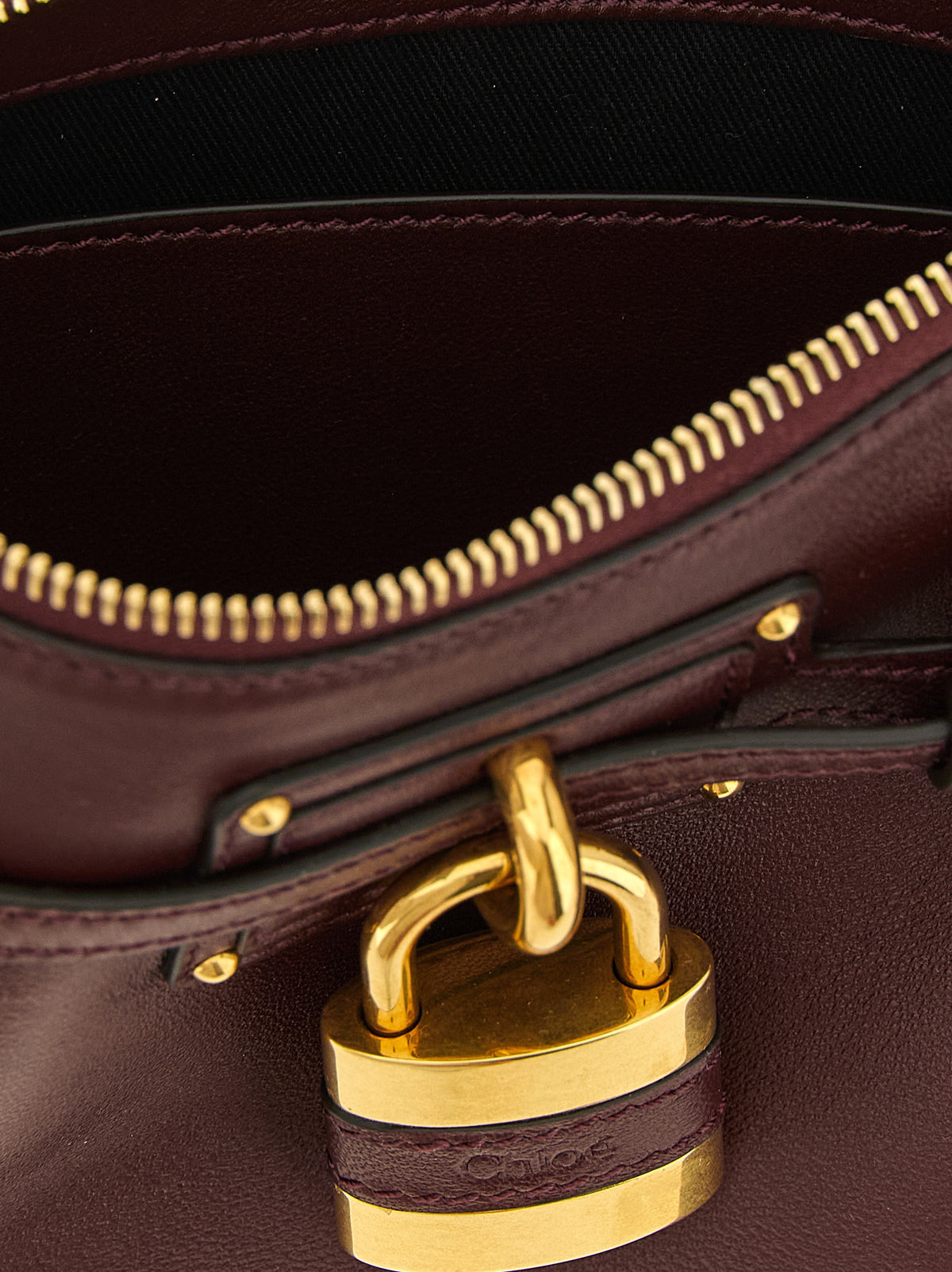 Chloé Women 'Paddington Sling' Burgundy Mini Clutch CHLOE