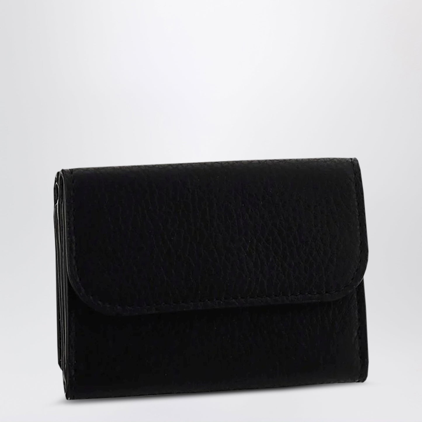 Chloe Mini Alphabet Trifold Wallet Black Women CHLOE