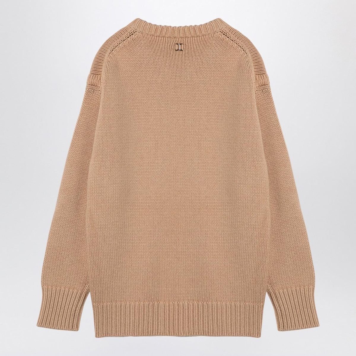 Chloe Nude Cashmere And Cotton Oversize Jumper Women CHLOE