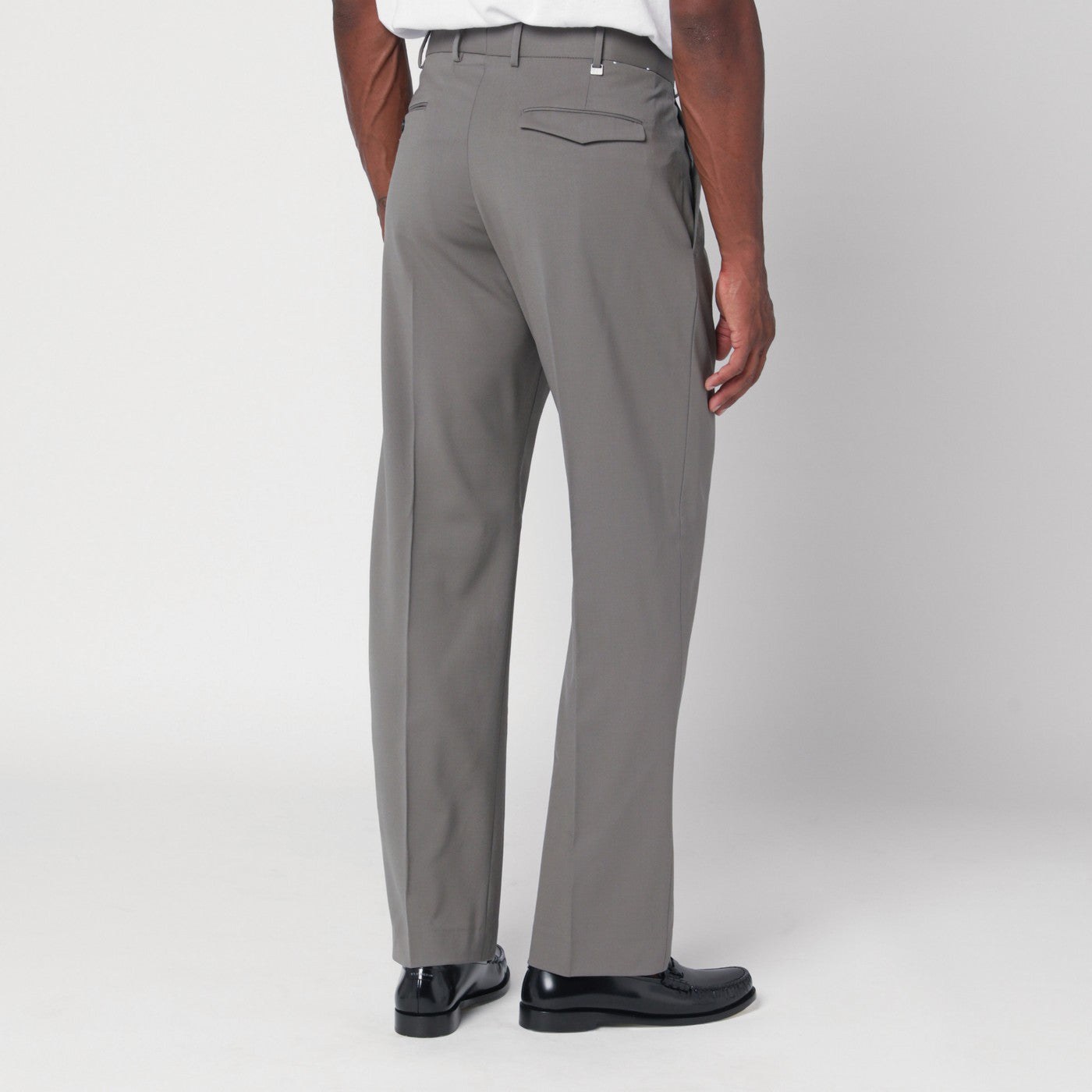 Pt Torino Michael Green-Grey Trousers Men PT Torino