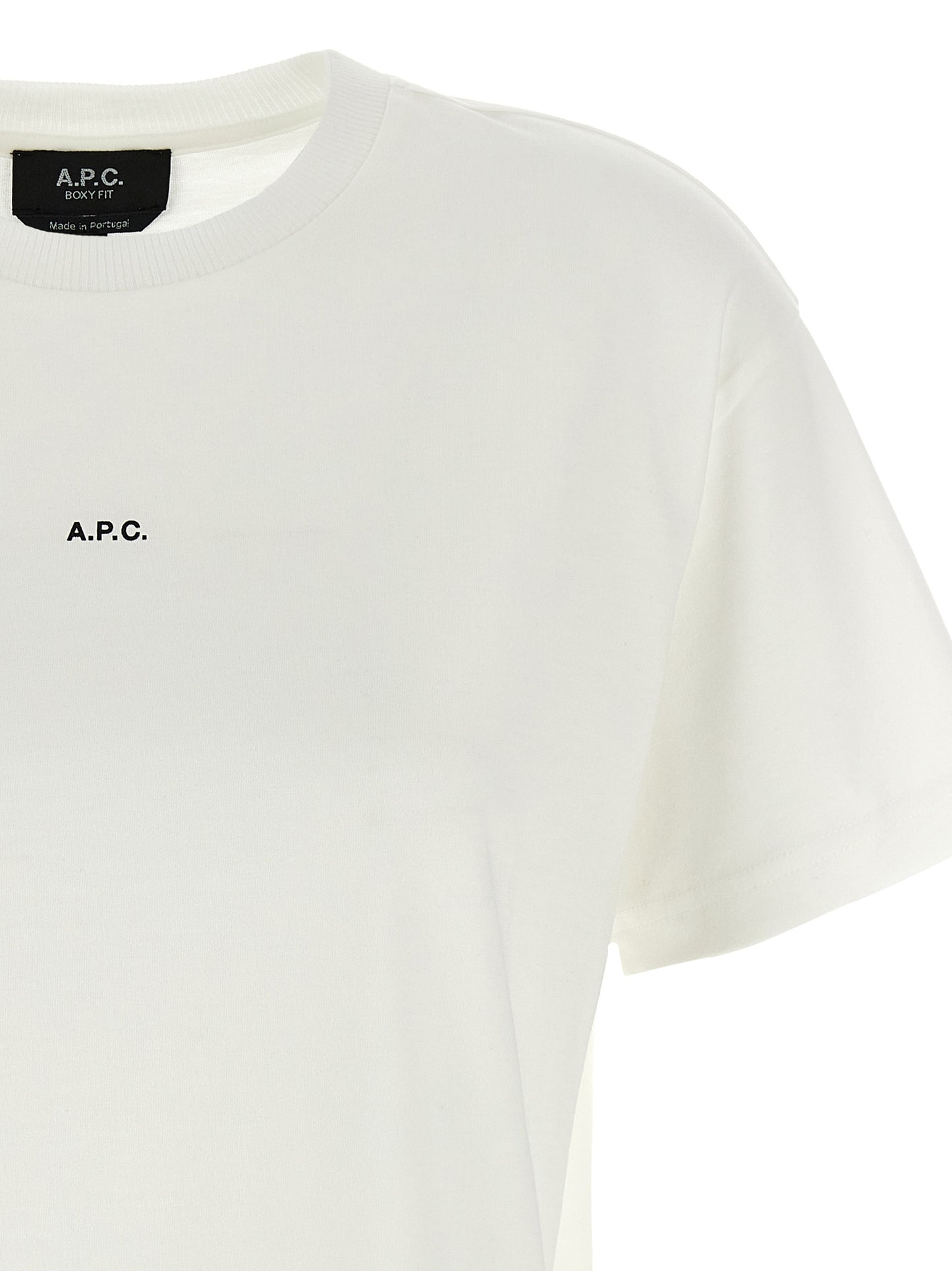 A.P.C. Women 'Boxy Micro Logo' T-Shirt A.P.C.