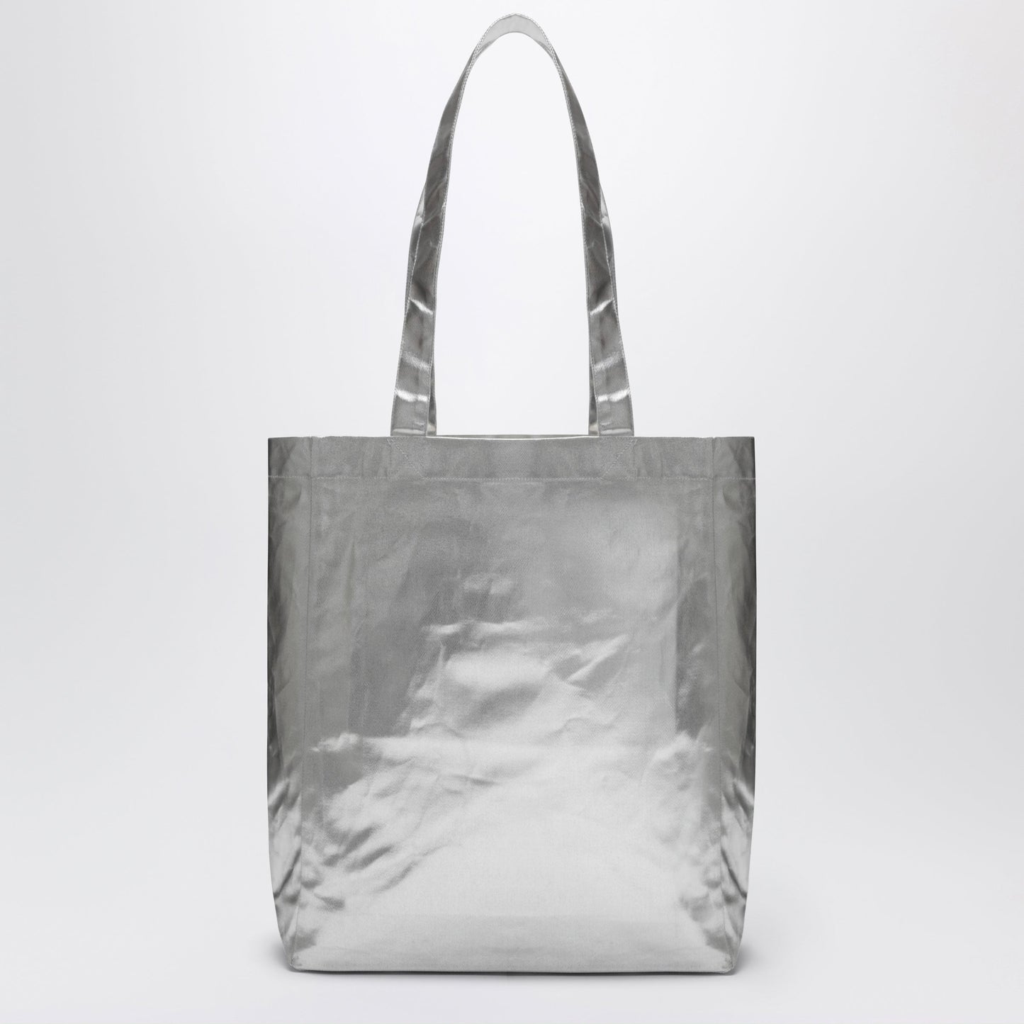 A.P.C. Lou Metallic Silver Tote Bag Women A.P.C.