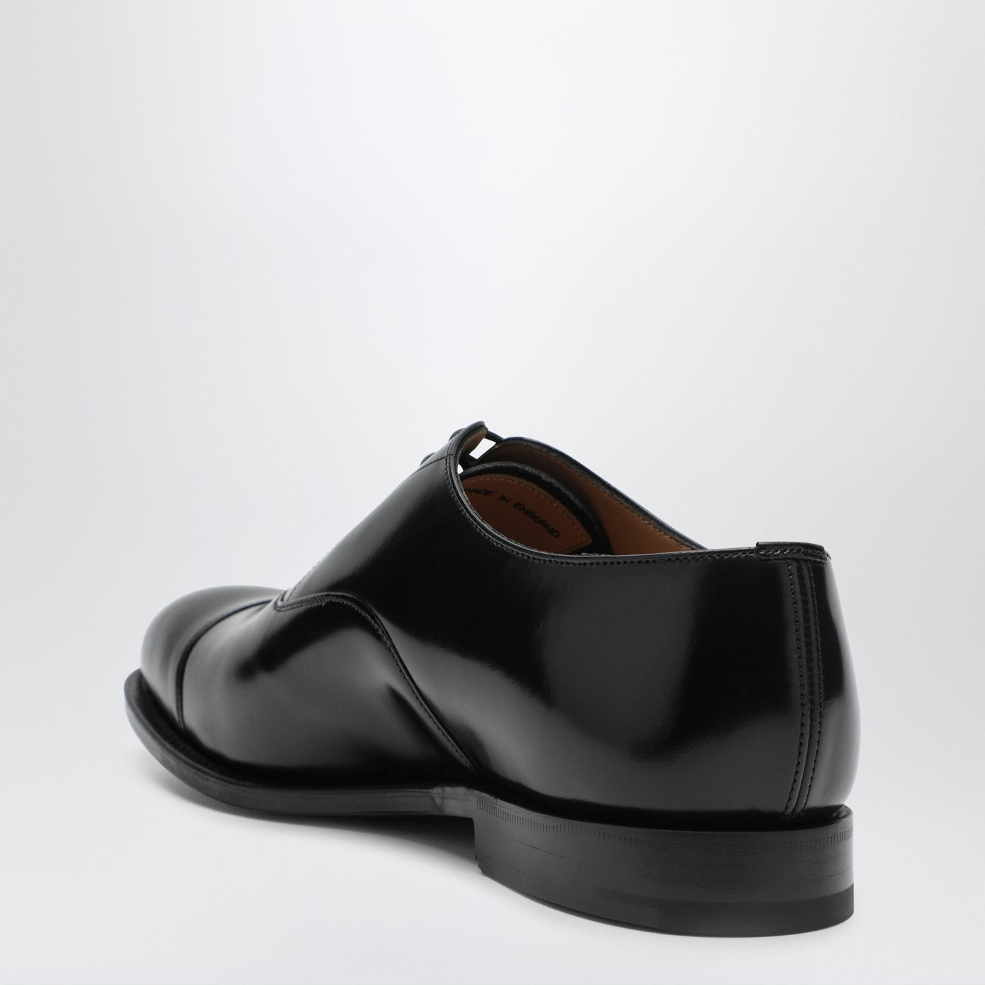 Church's Black Smooth Leather Consul Lace-Up Shoes Men CHURCH'S