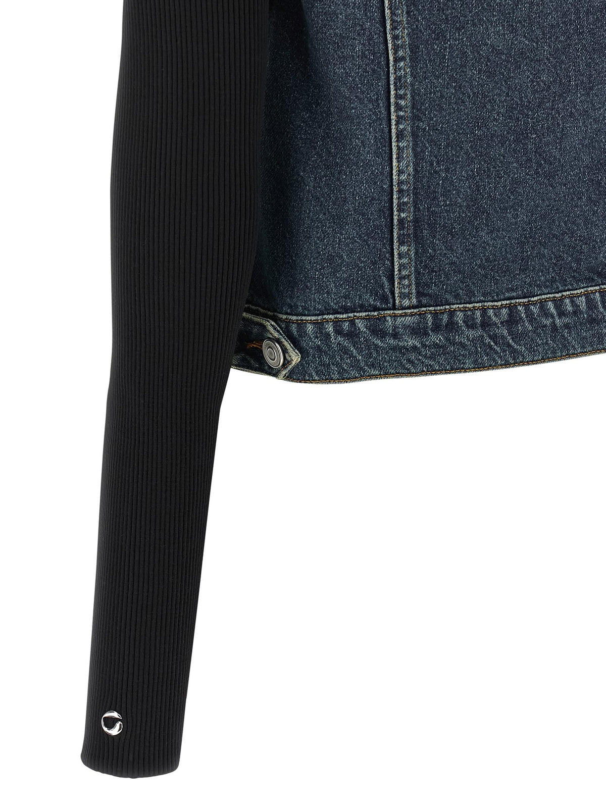Coperni Women 'Hybrid Rib Denim' Jacket COPERNI