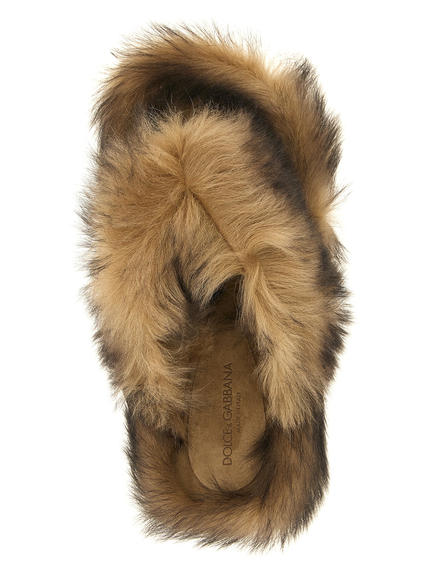 Dolce & Gabbana Women Sheepskin Sandals DOLCE & GABBANA