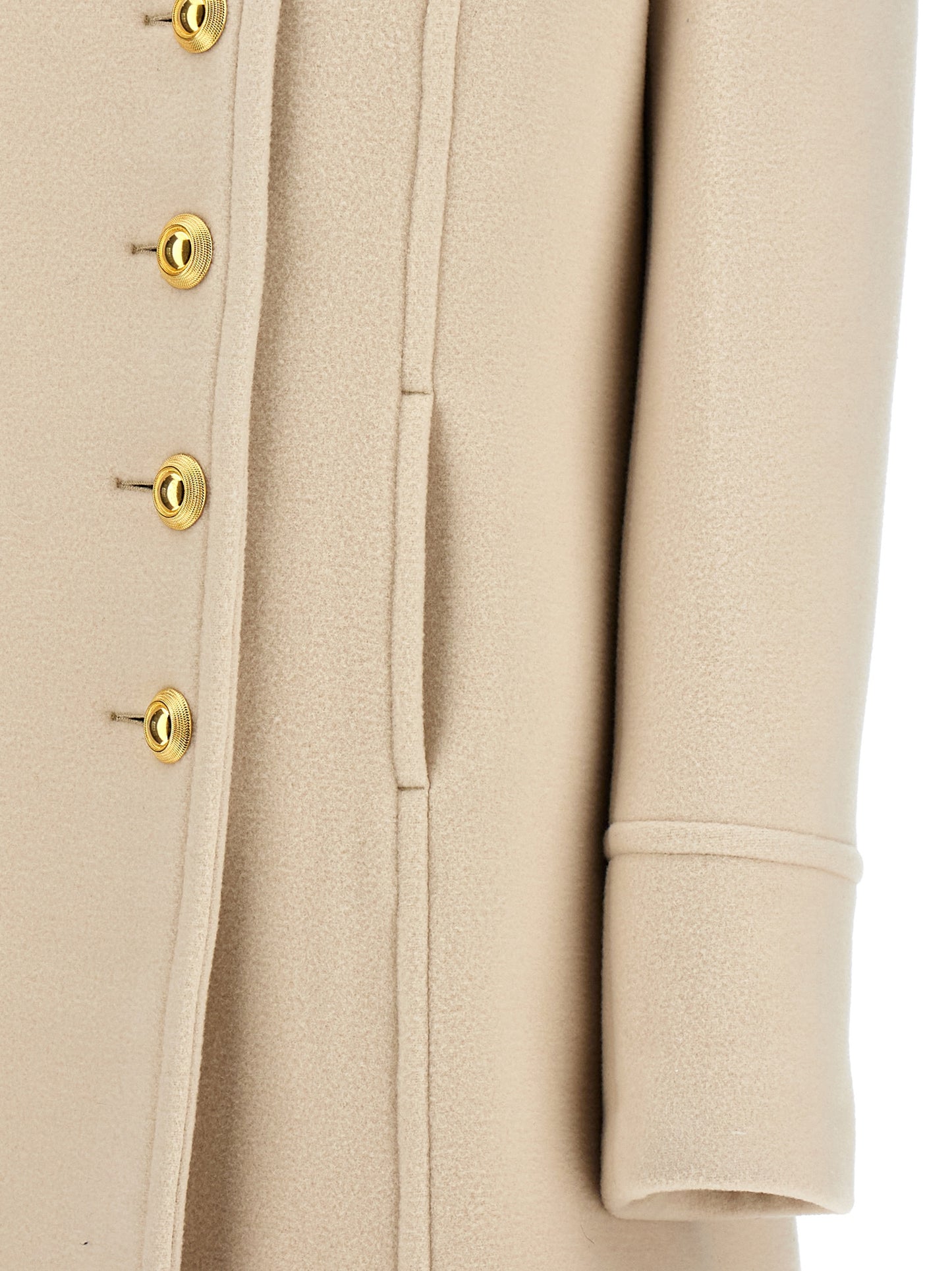 Tom Ford Women Single-Breasted Wool Coat TOM FORD