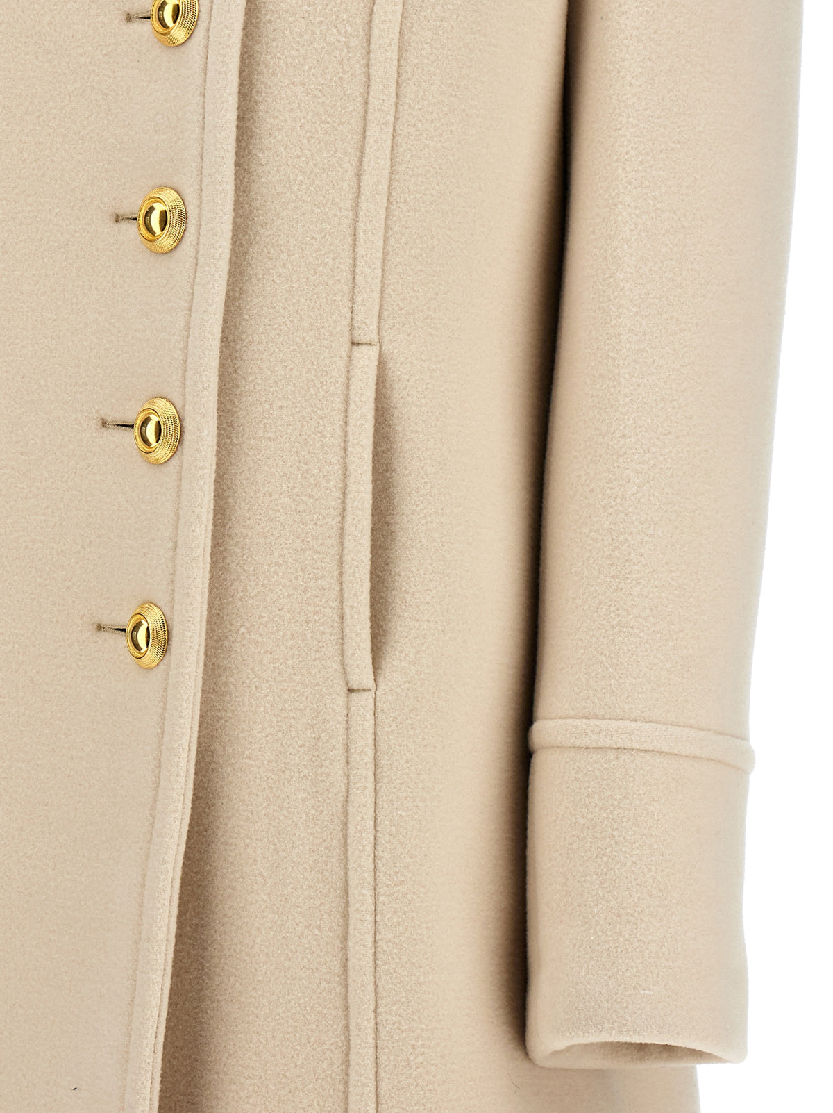Tom Ford Women Single-Breasted Wool Coat TOM FORD