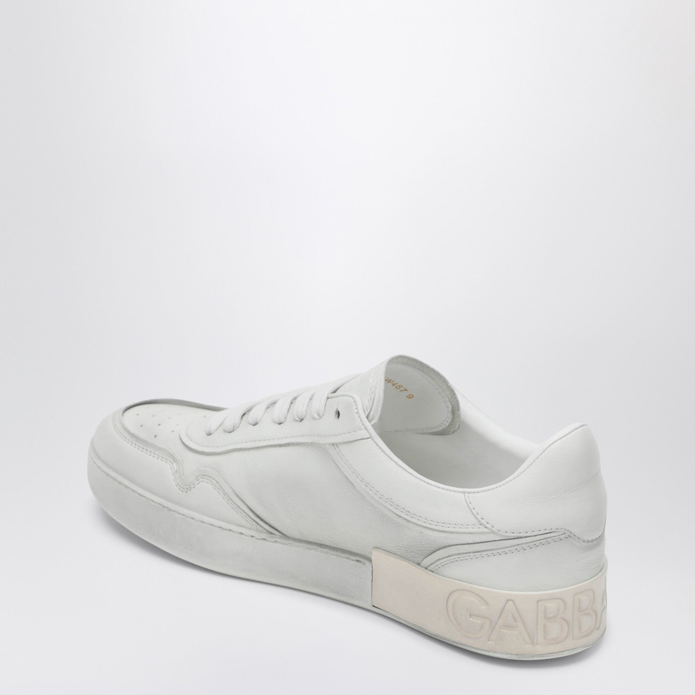 Dolce&Gabbana Vintage White Portofino Sneakers Men DOLCE & GABBANA