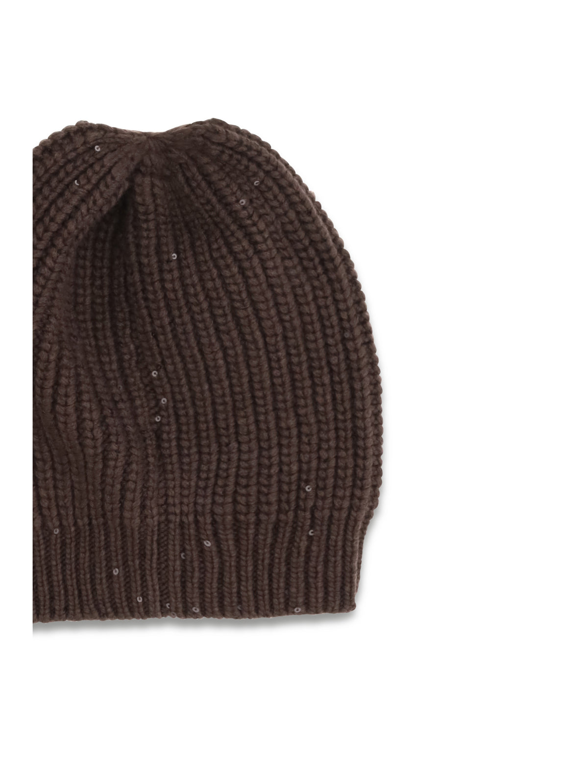 Brunello Cucinelli Women Cashmere Beanie With Sequins BRUNELLO CUCINELLI