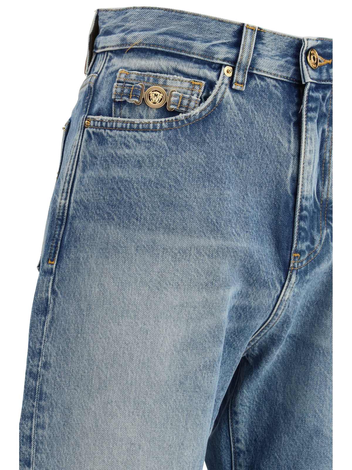 Versace Men Distressed Jeans VERSACE