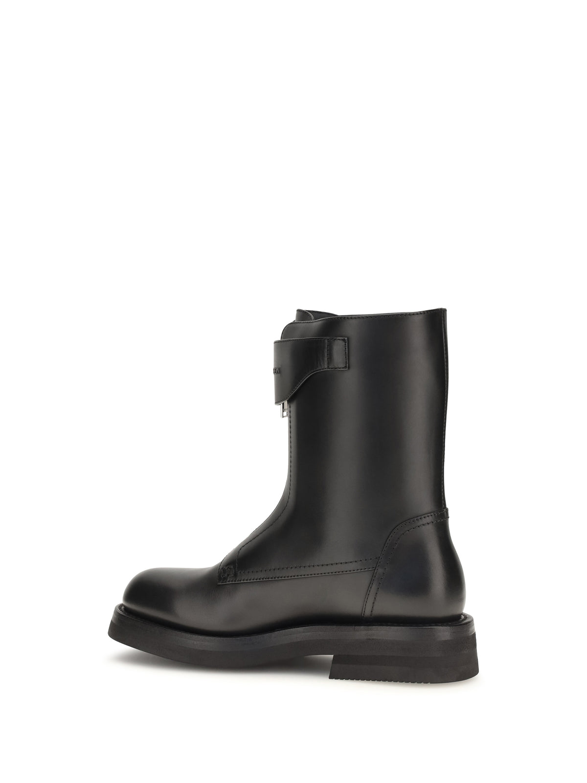 Alexander Mcqueen Women Leather Boots ALEXANDER MCQUEEN