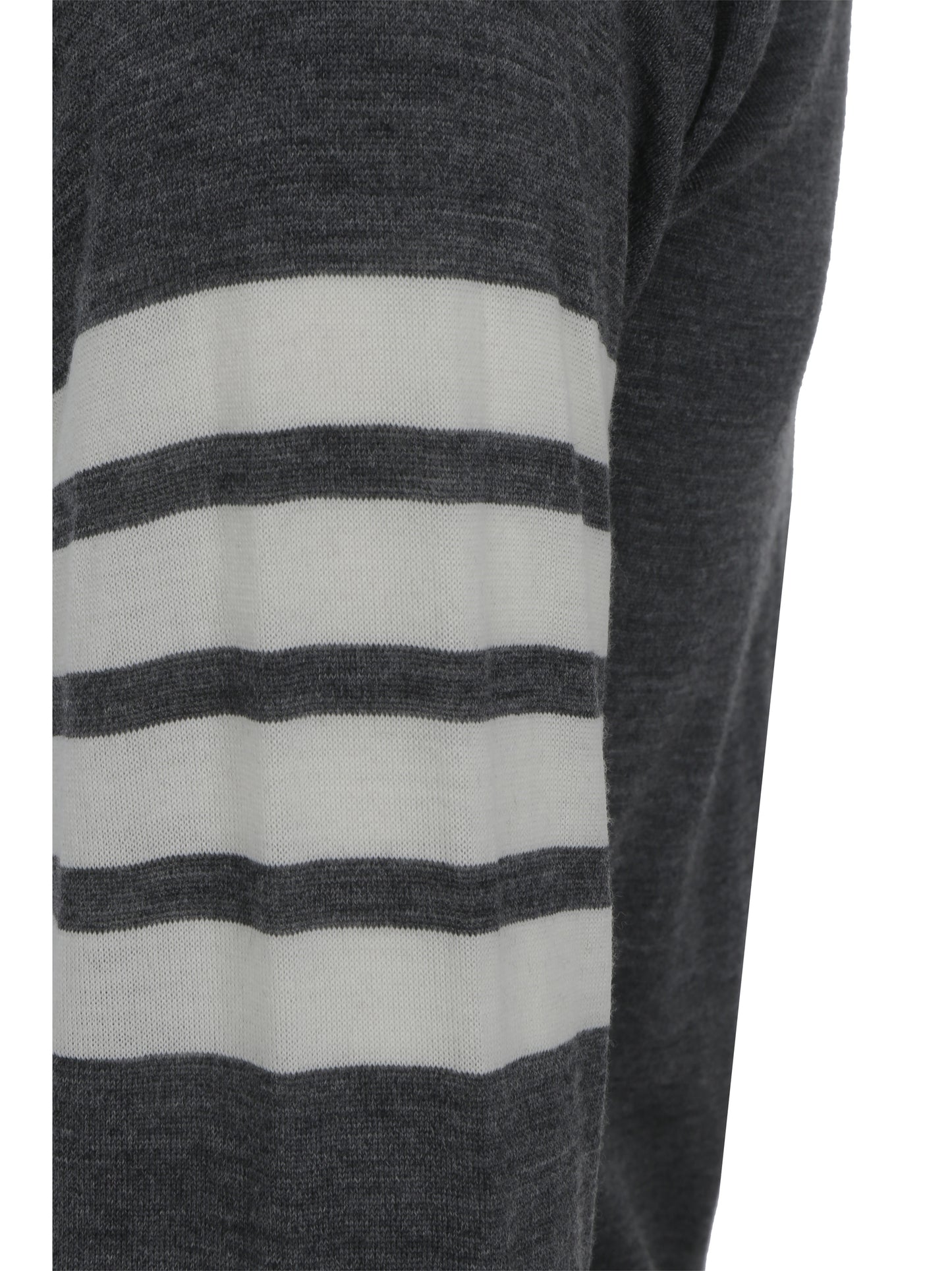 Thom Browne Men Virgin Wool Cardigan THOM BROWNE