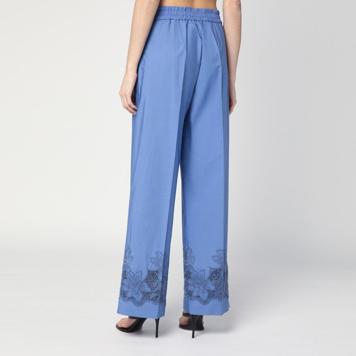 P.A.R.O.S.H. Embroidered Cotton Pants Women P.A.R.O.S.H.
