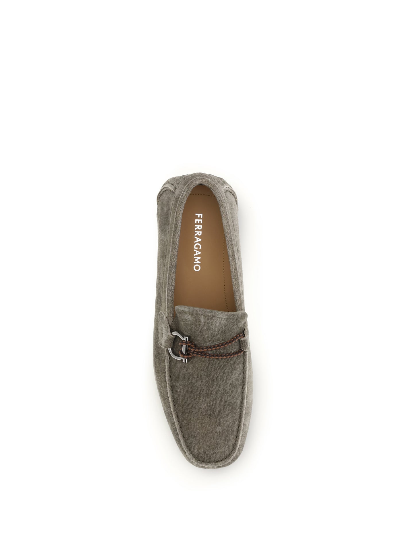 Ferragamo Men Suede Loafer FERRAGAMO