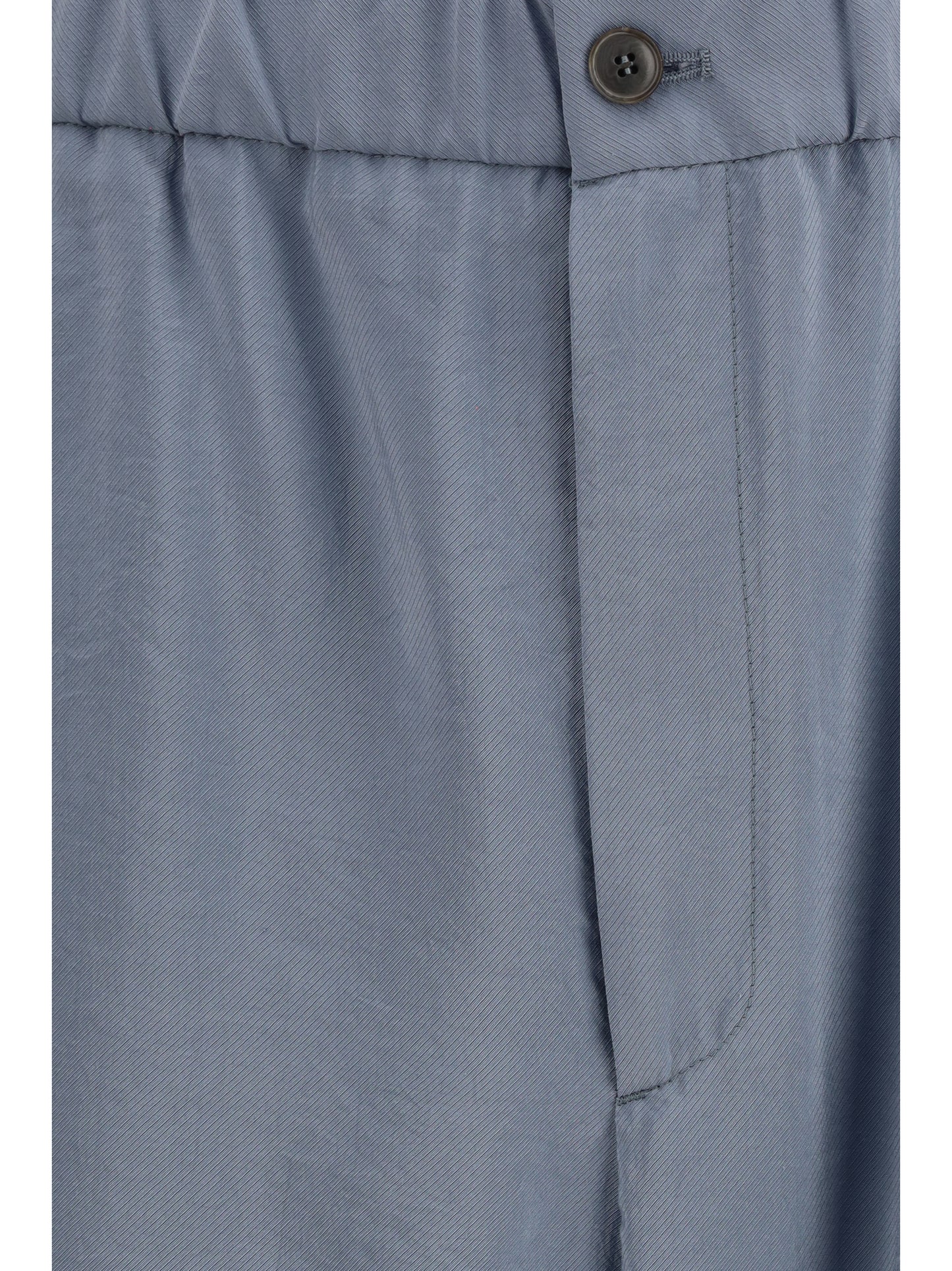 Giorgio Armani Men Wide-Leg Silk Blend Pants GIORGIO ARMANI