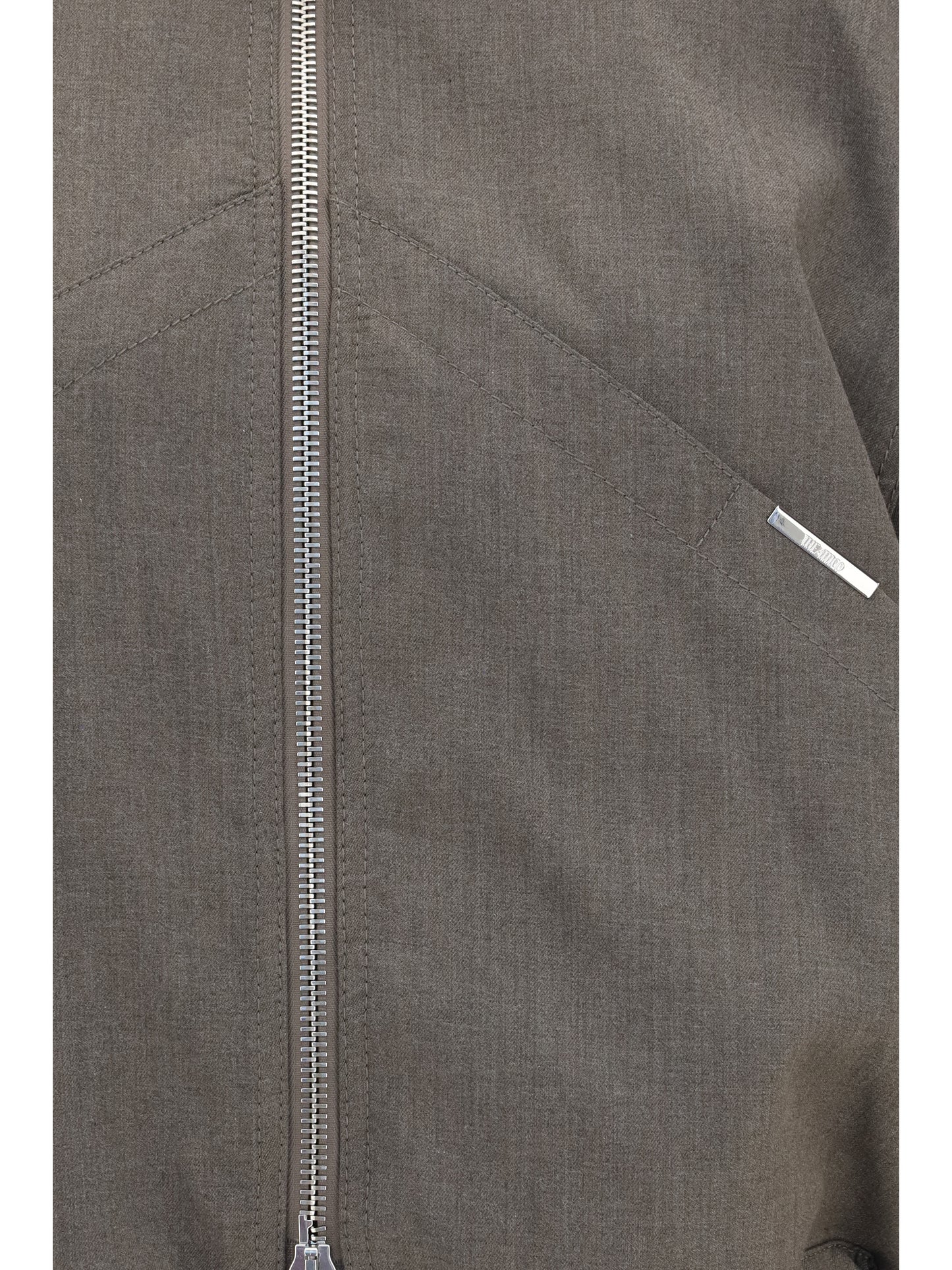 The Attico Women Wool-Blend Bomber THE ATTICO