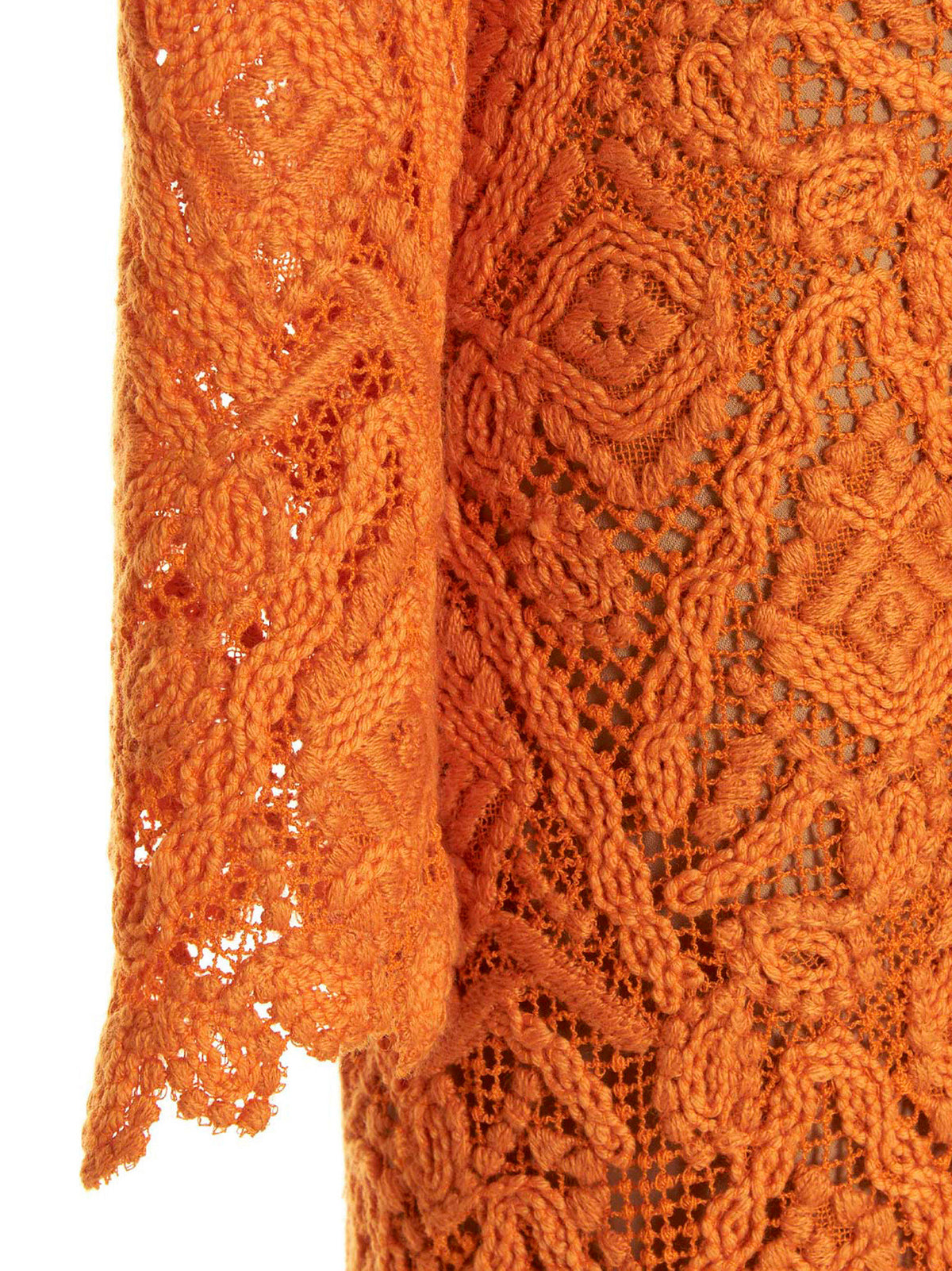 Ermanno Scervino Women Macramé Lace Dress ERMANO SCERVINO