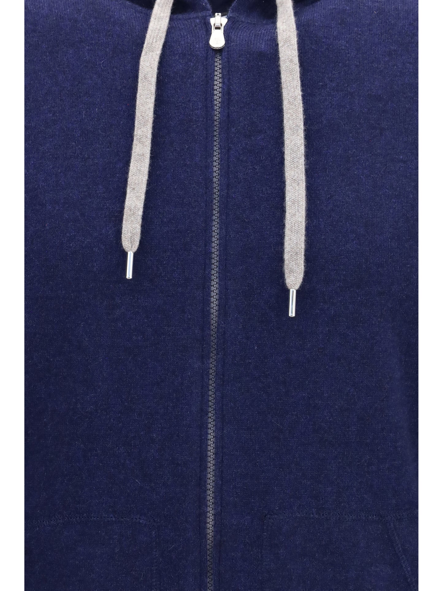 Brunello Cucinelli Men Cashmere Zip Up Hoodie BRUNELLO CUCINELLI