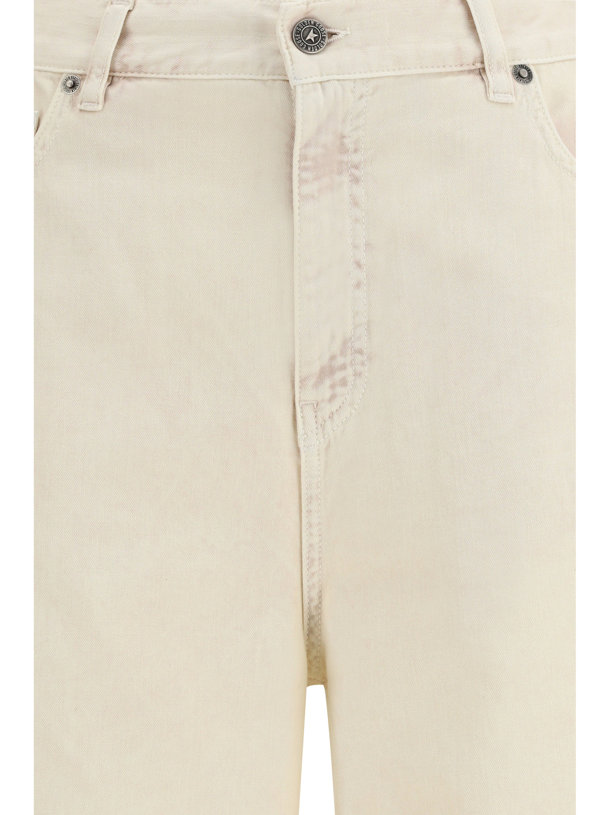 Golden Goose Women Wide-Leg Cotton Denim Jeans