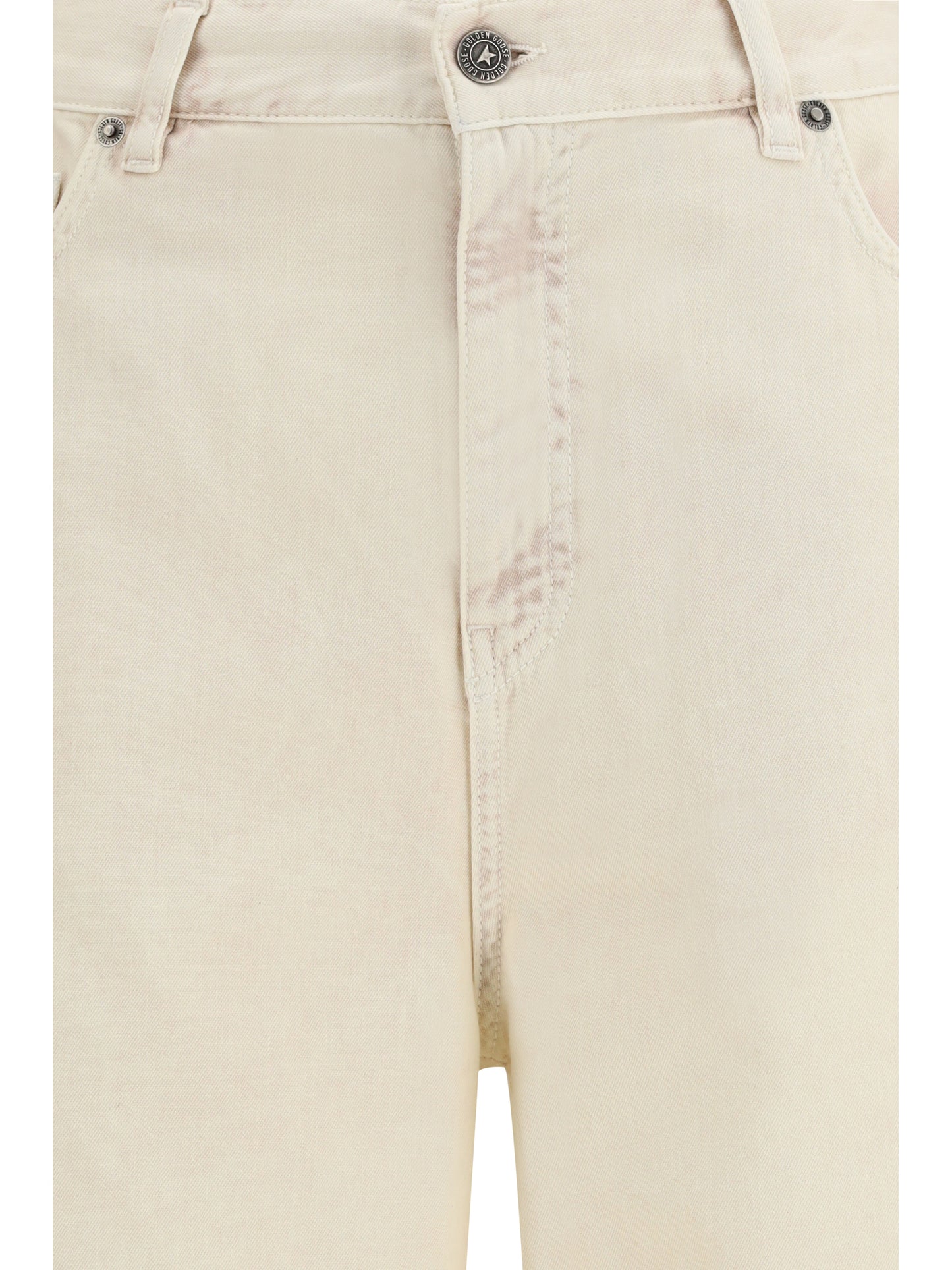 Golden Goose Women Wide-Leg Cotton Denim Jeans GOLDEN GOOSE