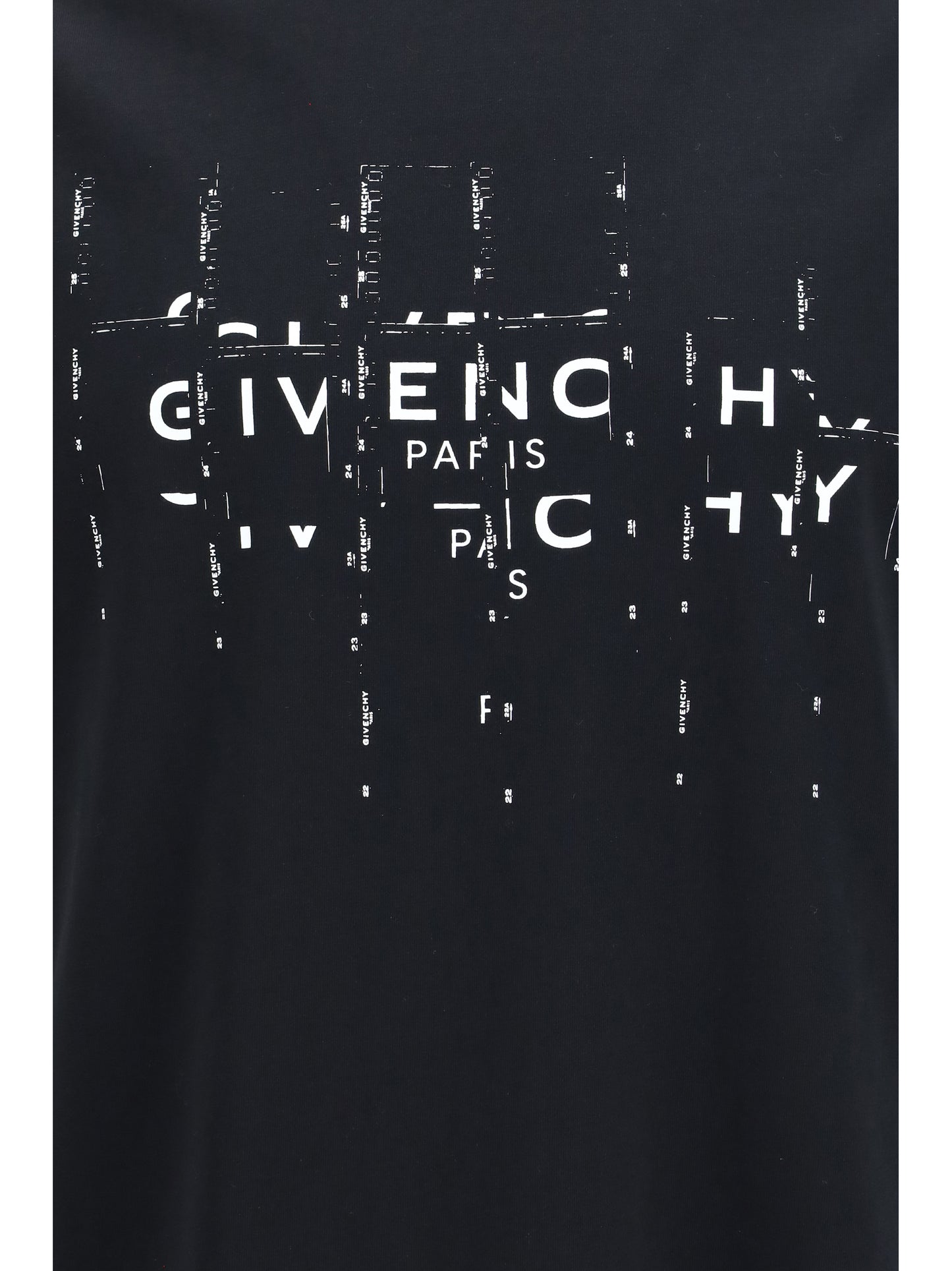 Givenchy Men Photographic Negative Cotton T-Shirt GIVENCHY