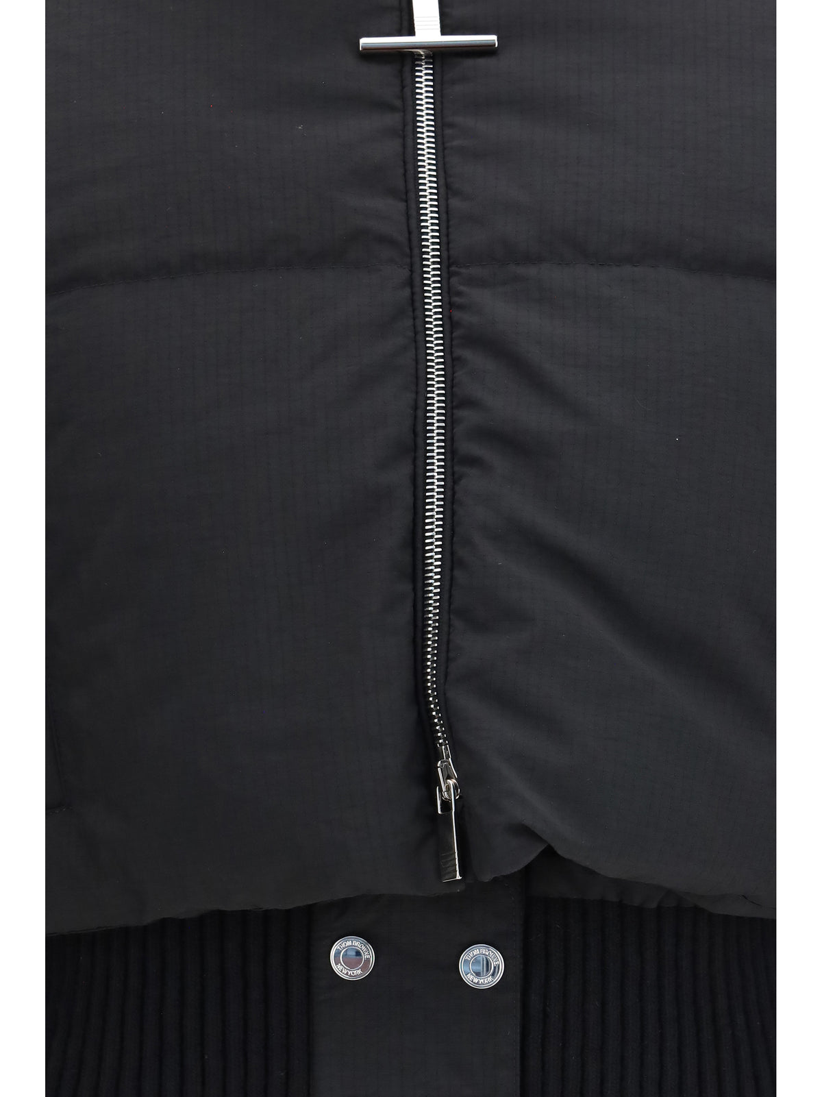 Thom Browne Women Short Padded Jacket With Front Zip THOM BROWNE