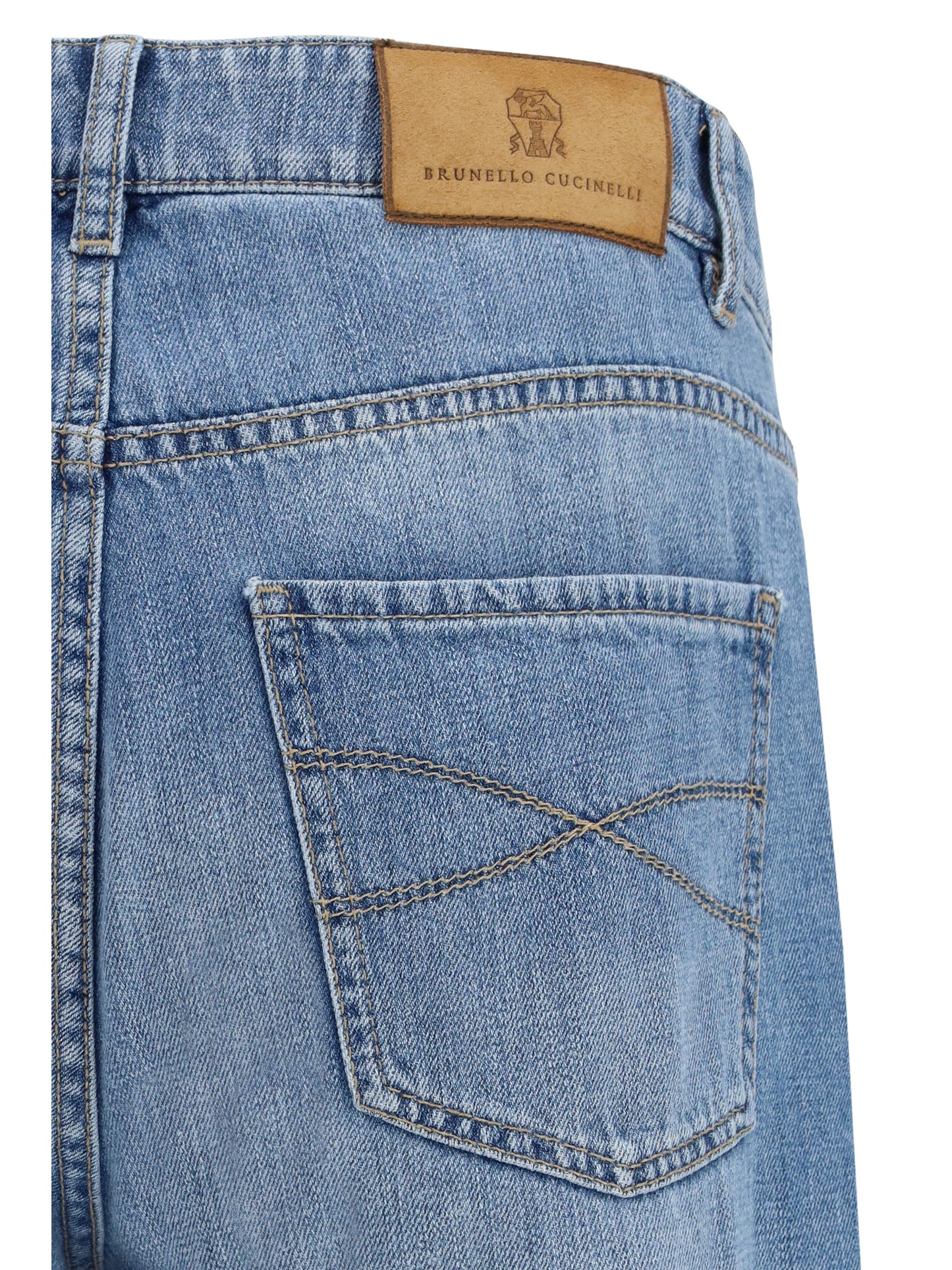 Brunello Cucinelli Men Cuffed Jeans BRUNELLO CUCINELLI