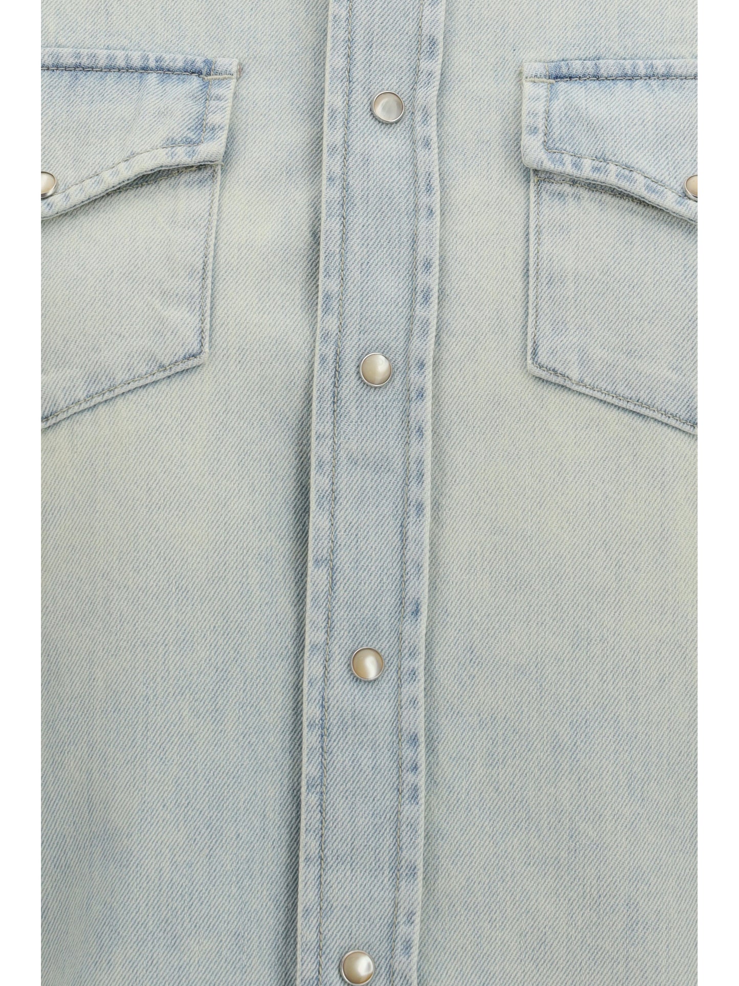 Jacob Cohen Women Western Shirt In Lightweight Denim JACOB COHEN