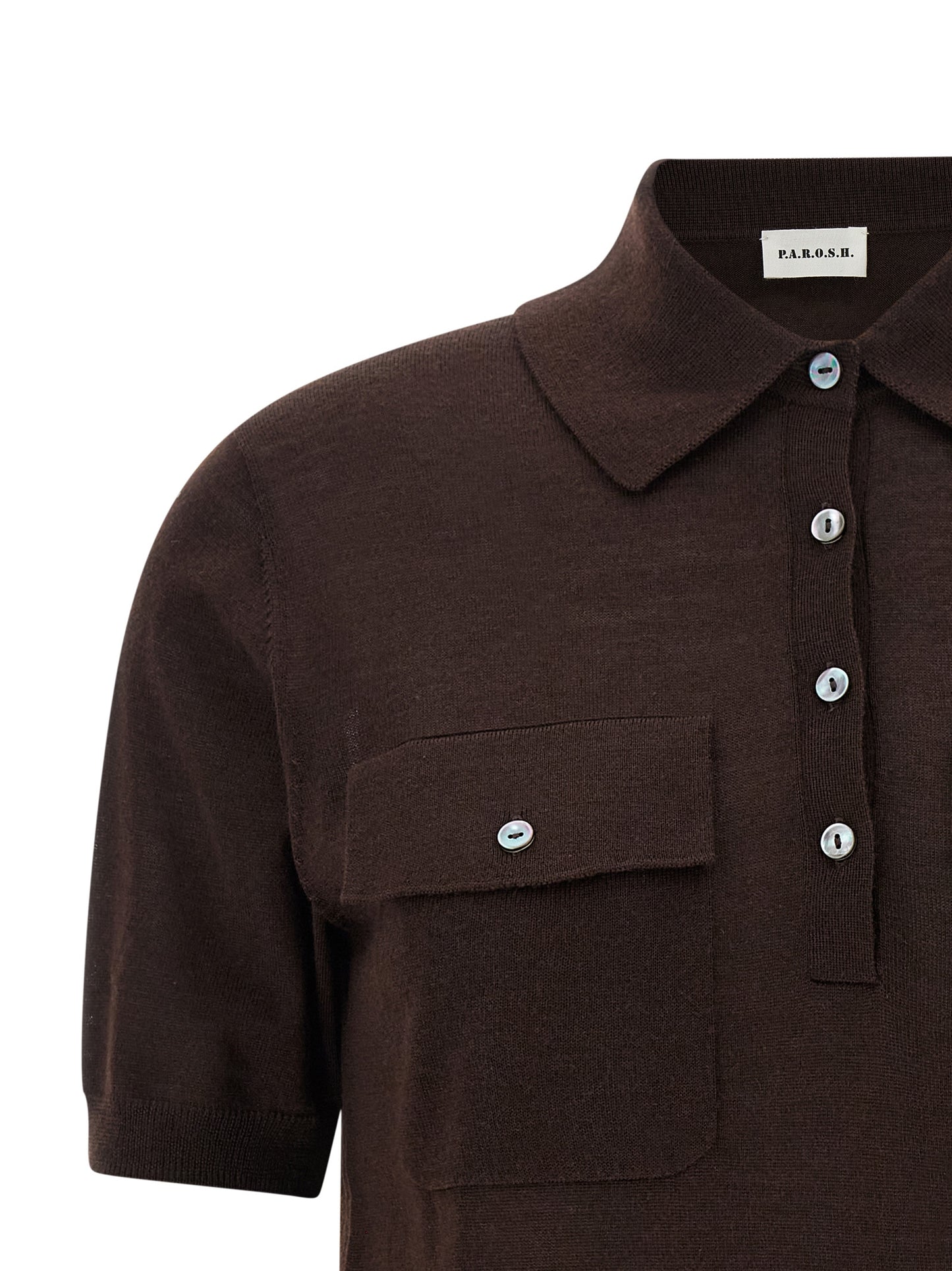 P.A.R.O.S.H. Women 'Linfa26' Polo Shirt P.A.R.O.S.H.