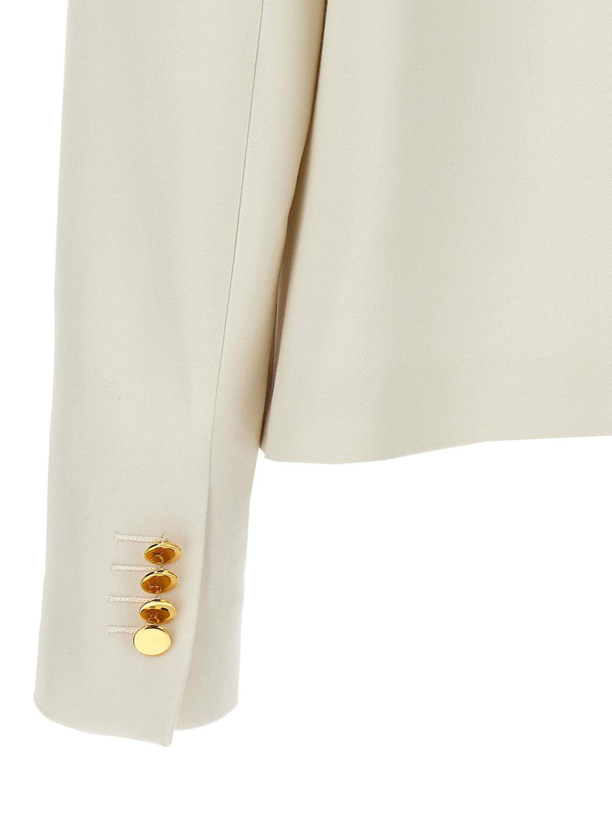 Kiton Women Cropped Double-Breasted Jacket KITON